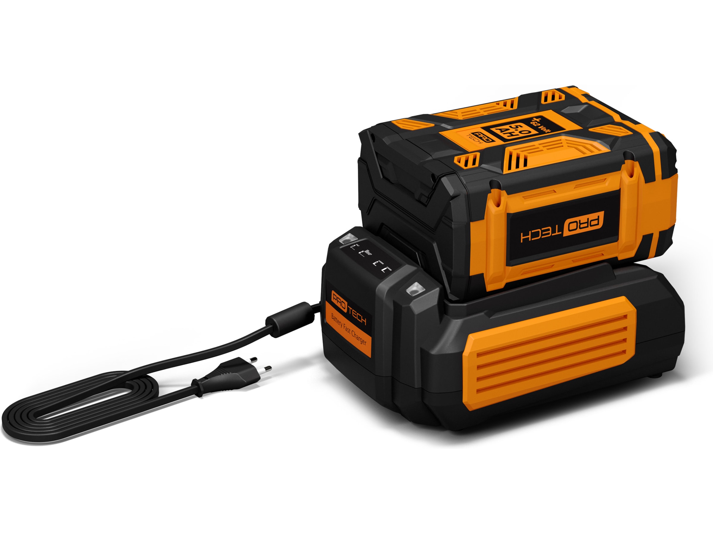 Protech +62 Volt 5.0 Ah batteri Batterier til håndholdte hagemaskiner