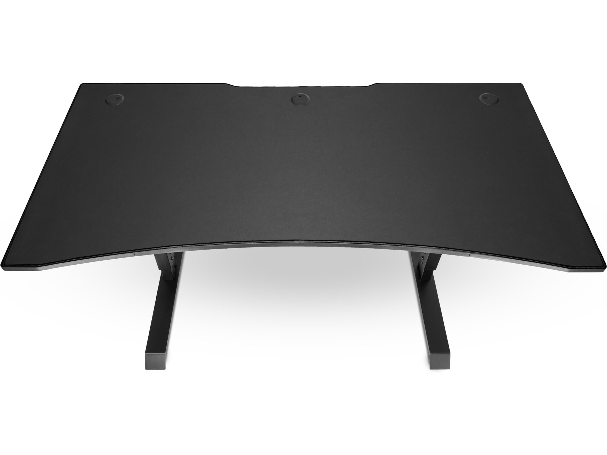 Svive Altair Gaming Desk matt sort med sorte sømmer Gaming desk
