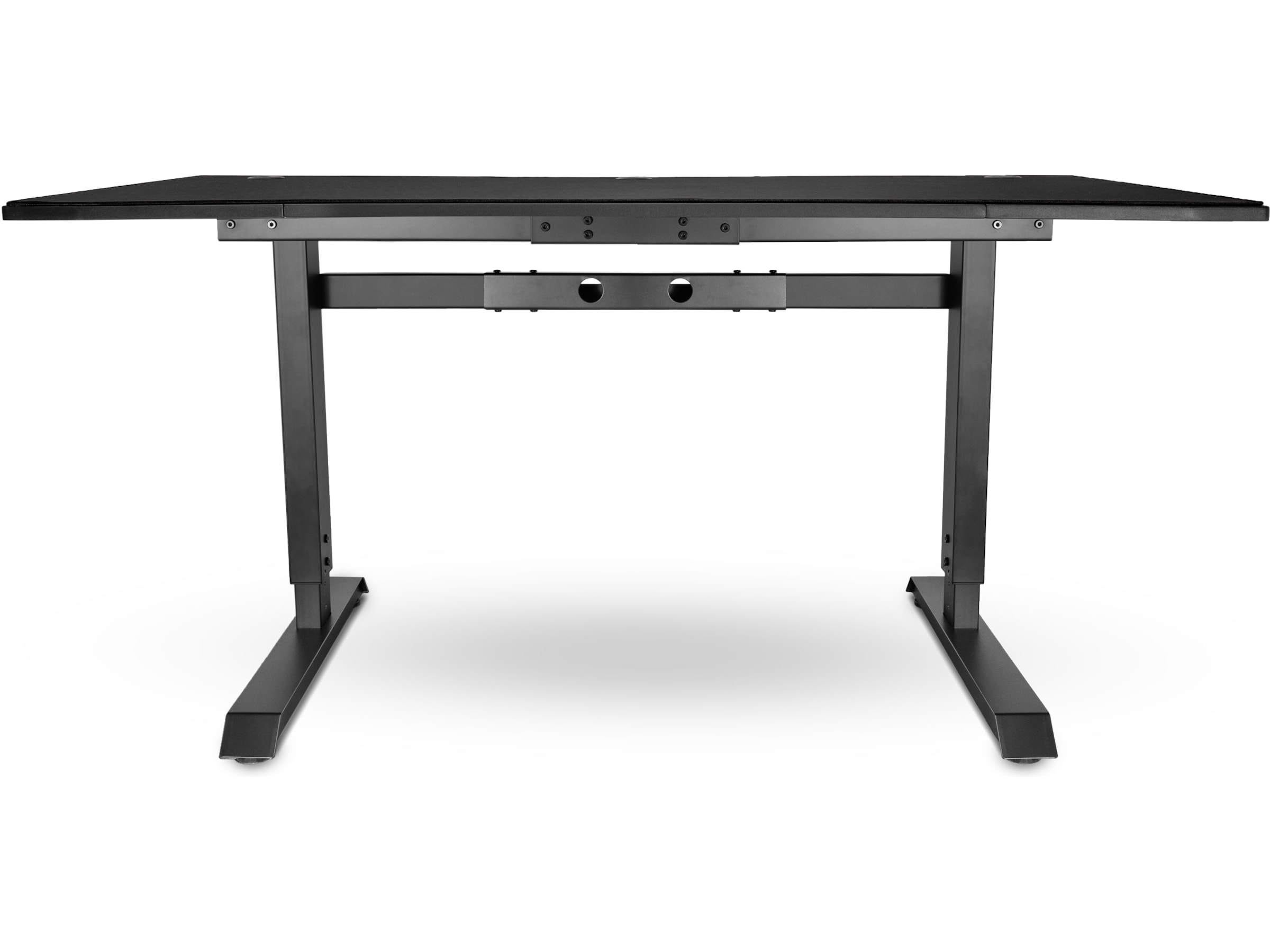 Svive Altair Gaming Desk matt sort med sorte sømmer Gaming desk