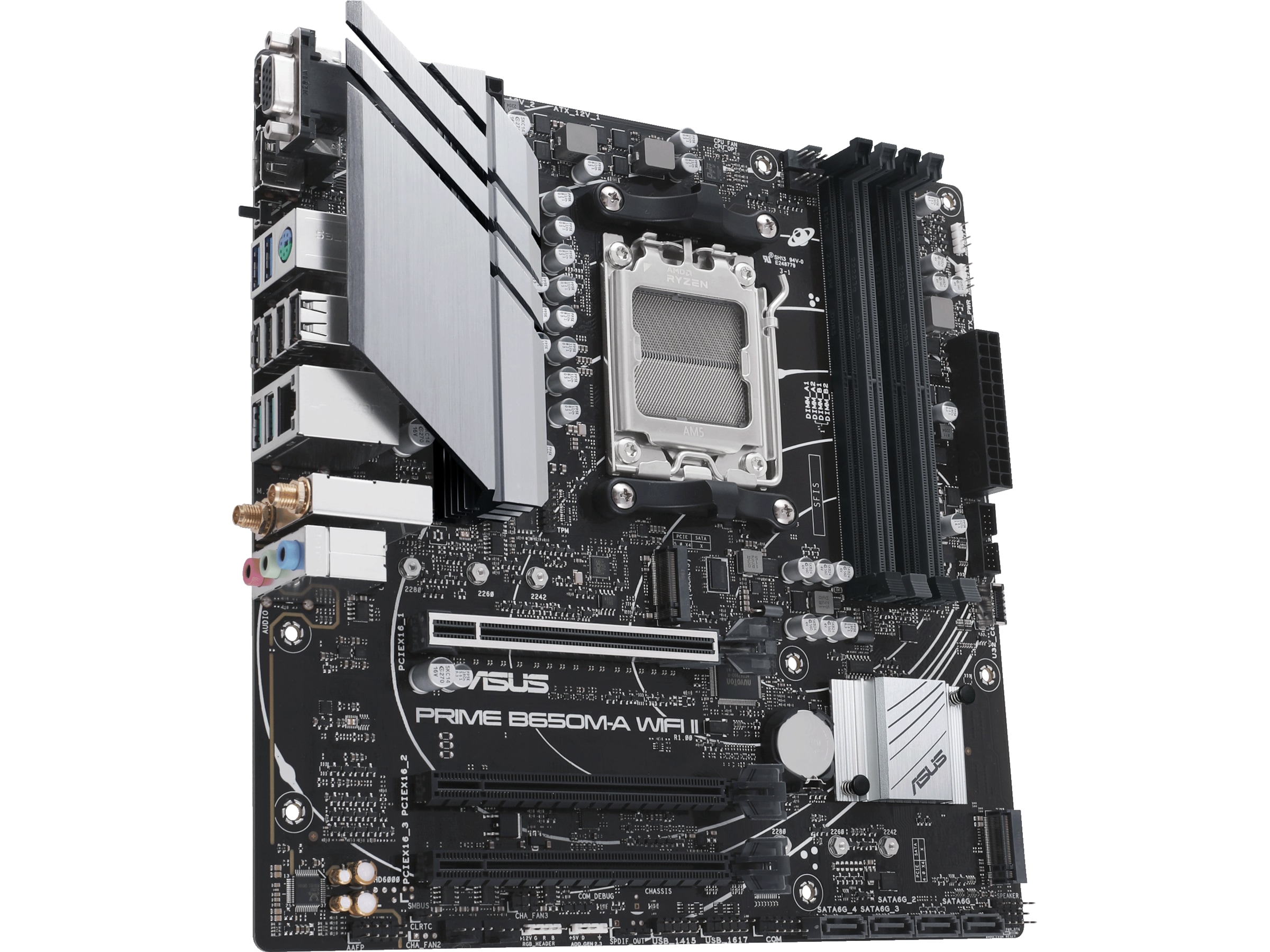 ASUS Prime B650M-A WIFI II Hovedkort AMD Socket