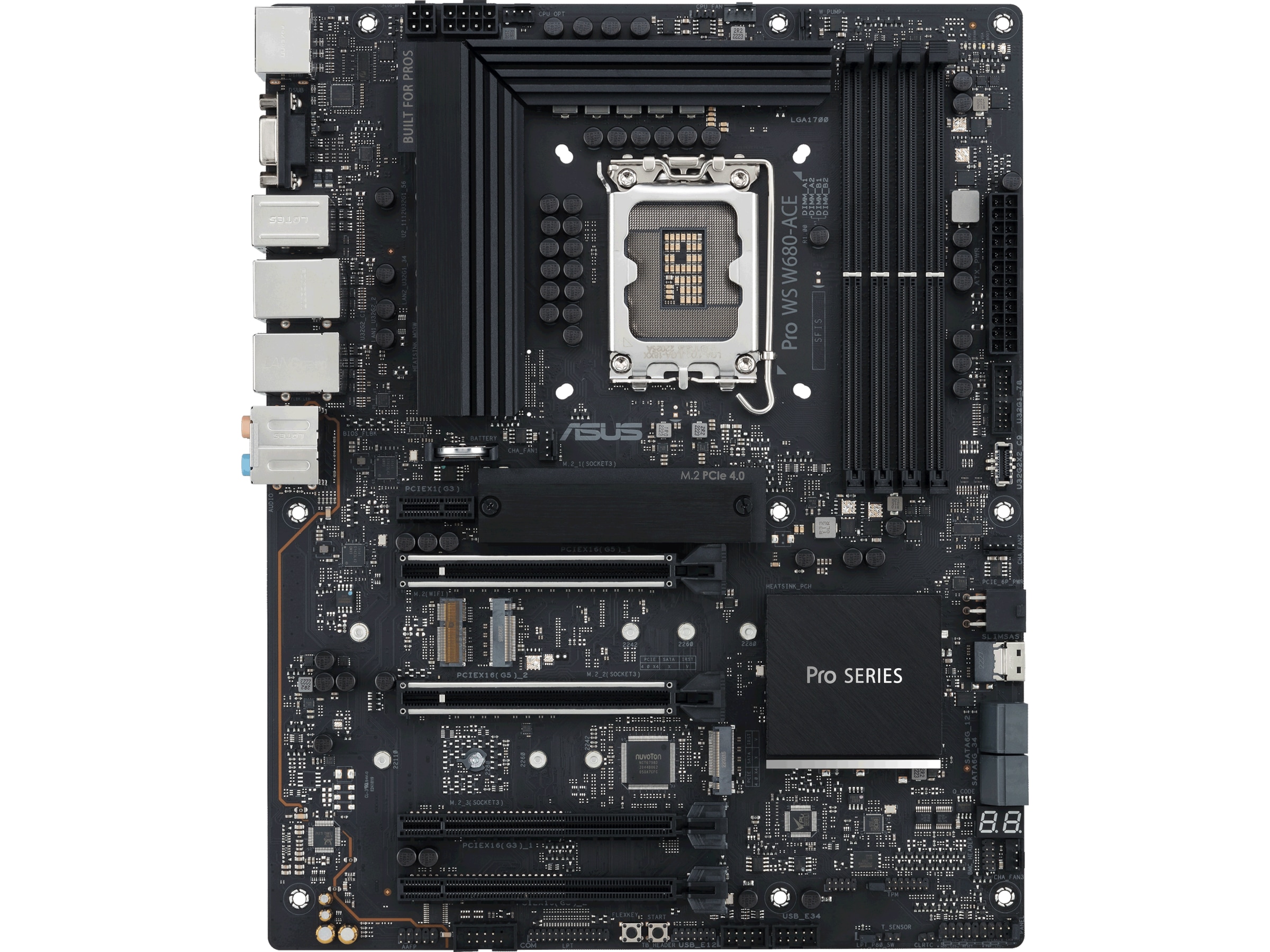 ASUS PRO WS W680-ACE Hovedkort Intel Socket
