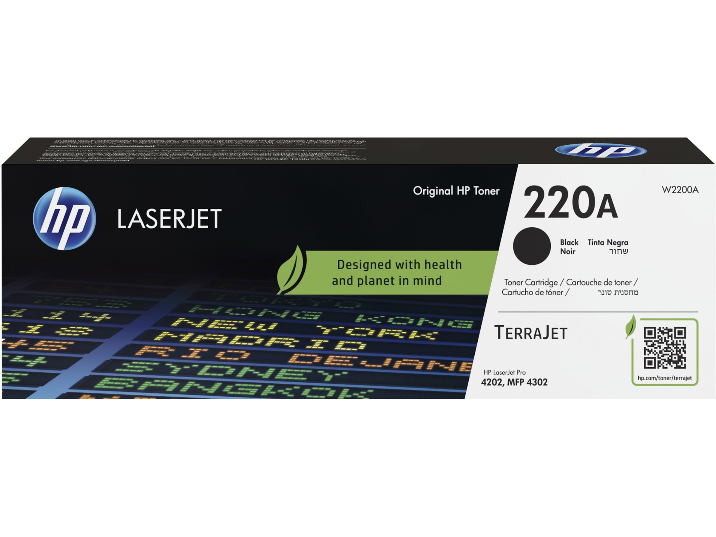 HP toner 220A sort Lasertoner