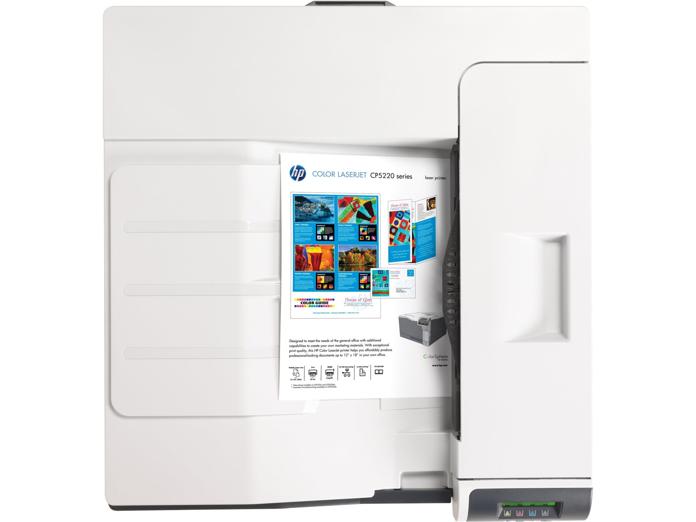 HP Color LaserJet Pro CP5225dn A3 laserskriver Skrivere