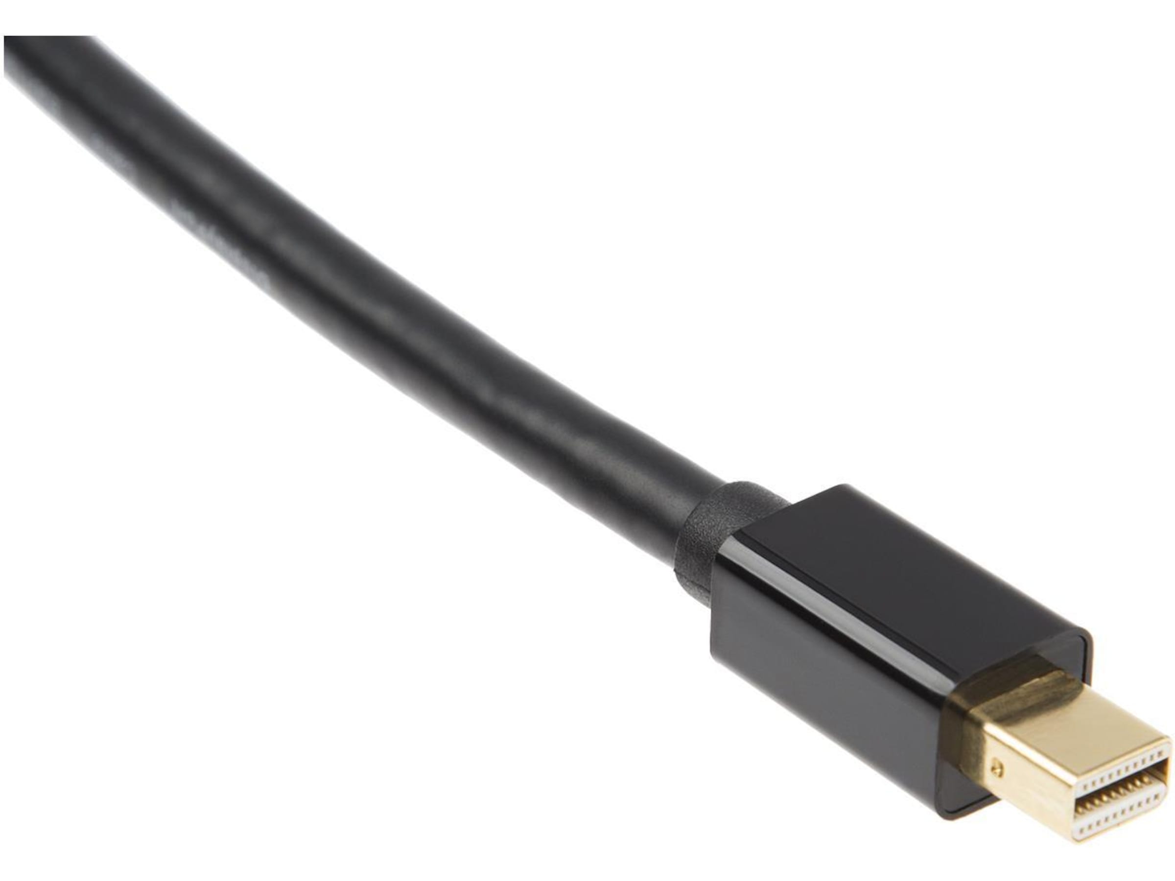 MiniDP til HDMI Adapter 5cm (sort) Kabeladaptere & overganger