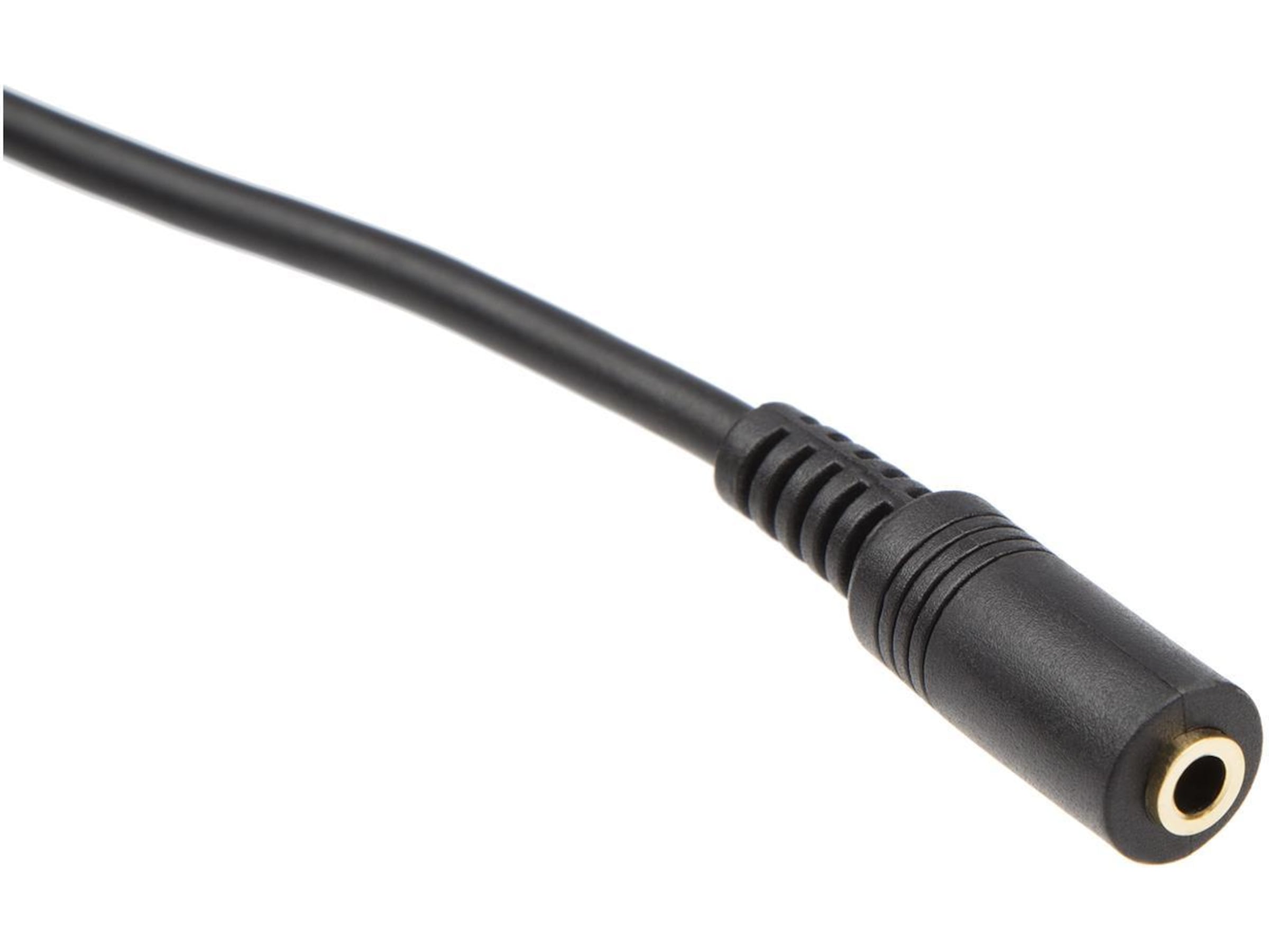 Minijack kabel 2m (sort) HiFi- & høyttalerkabler