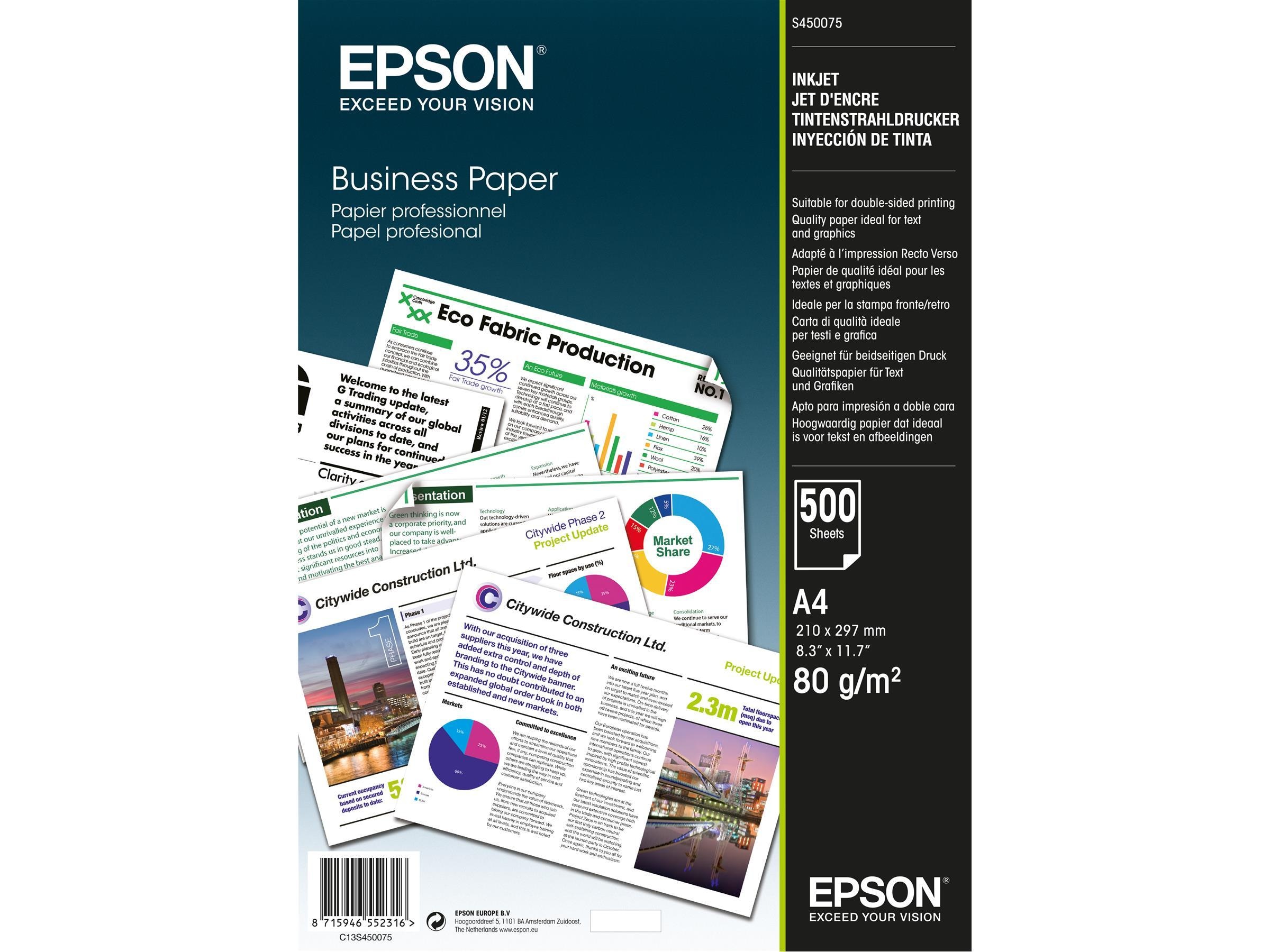 Epson Business Paper A4 Papir