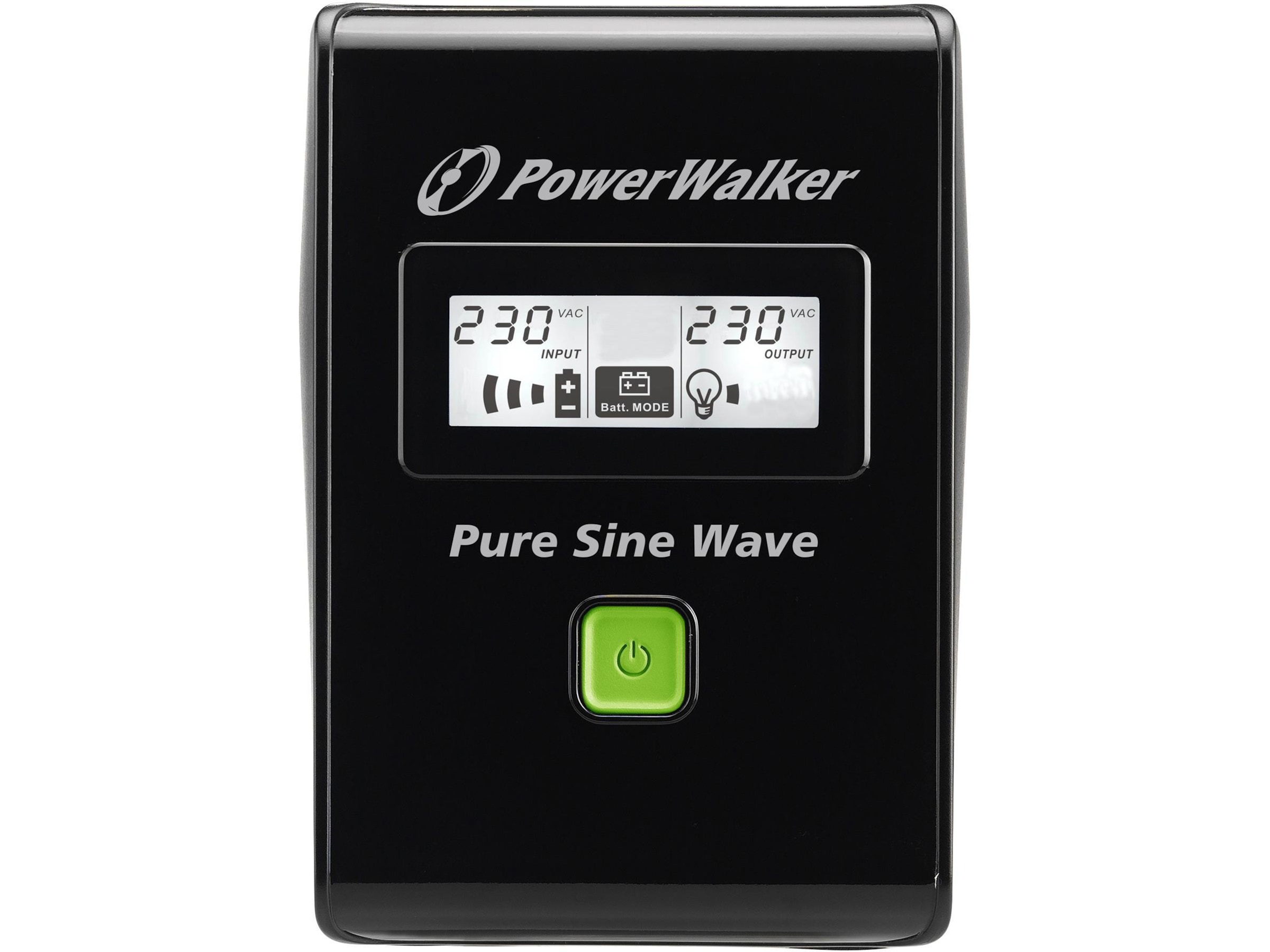 BlueWalker PW UPS VI 600 SW Schuko UPS og UPS batteri