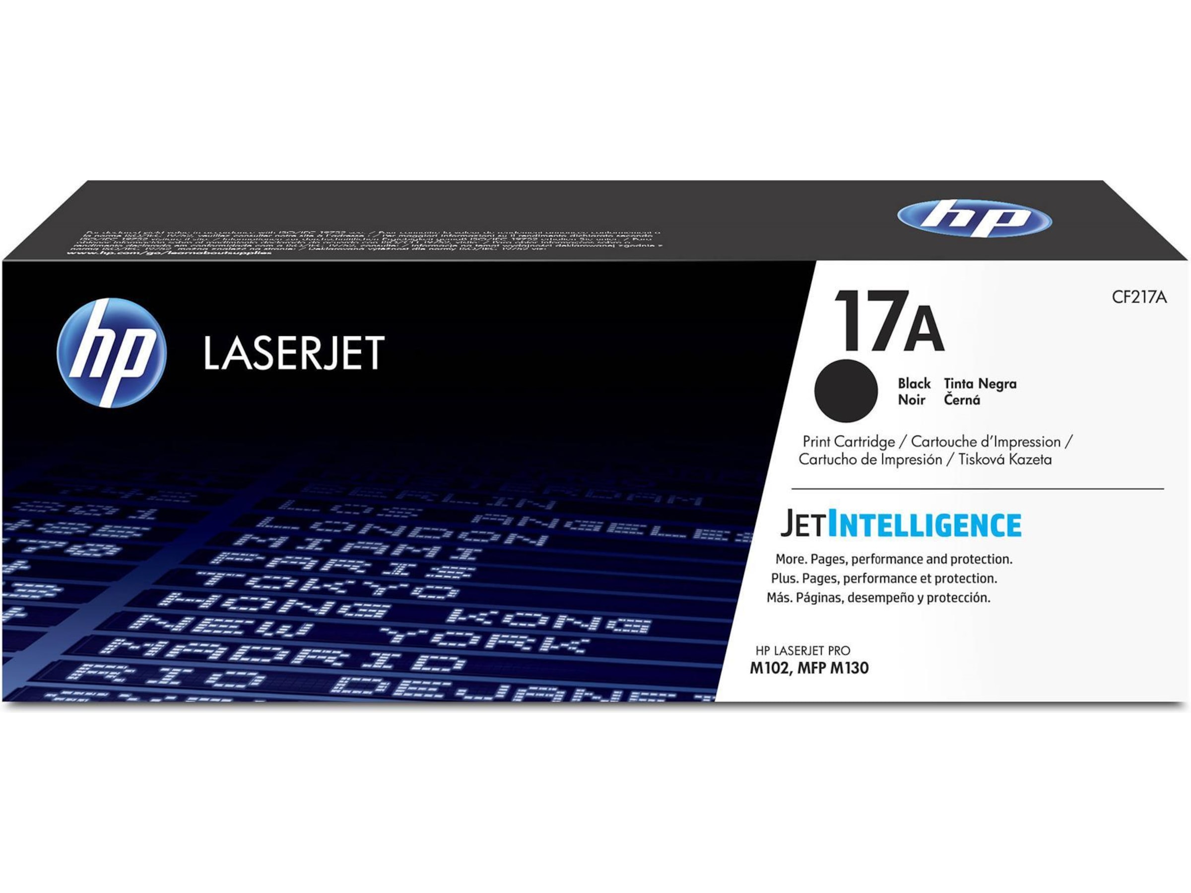 HP Toner 17A Sort Lasertoner