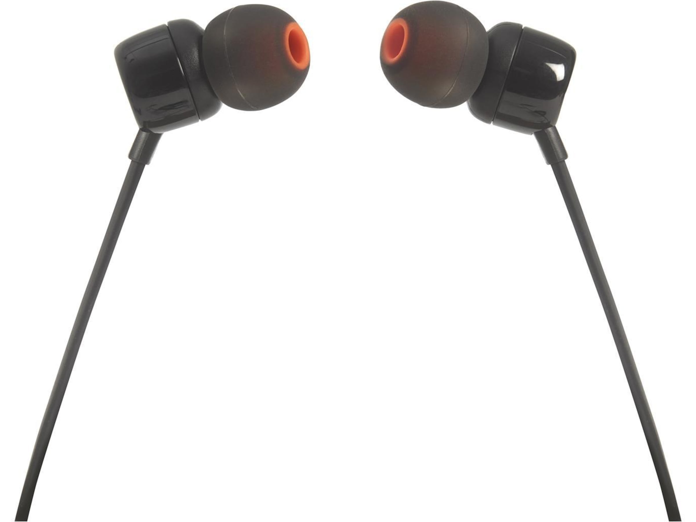 JBL T110 kablede ørepropper, In-Ear (sort) Ørepropper