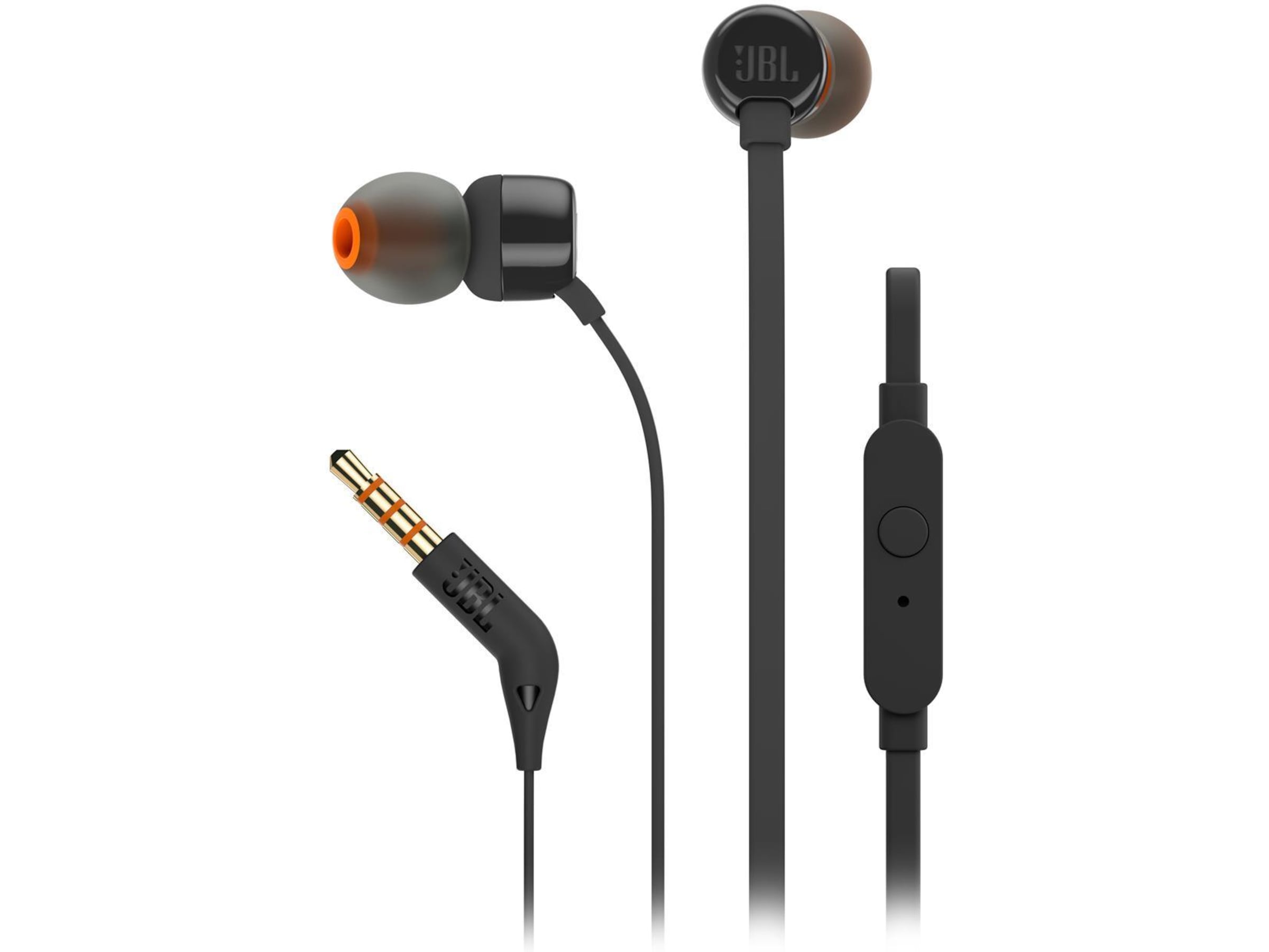 JBL T110 kablede ørepropper, In-Ear (sort) Ørepropper