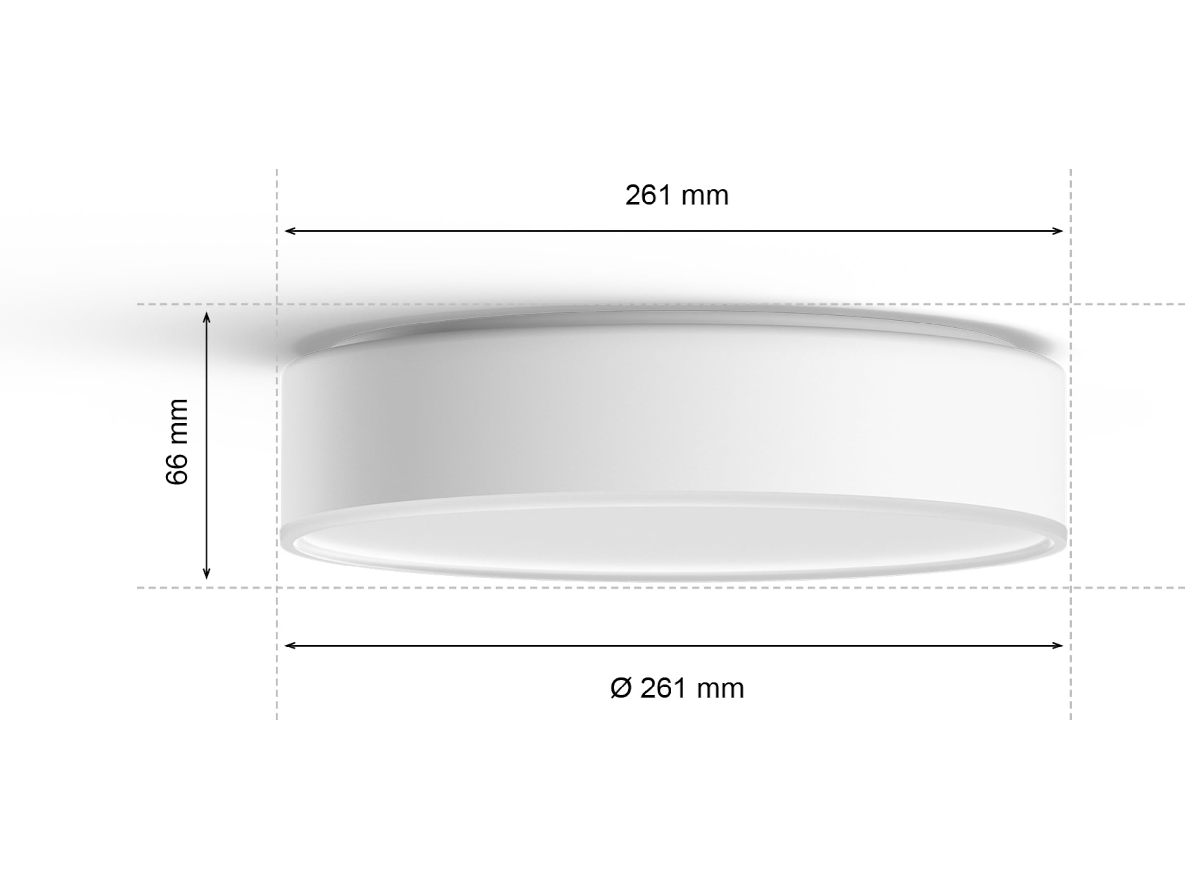 Philips Hue Enrave, liten taklampe (hvit) Taklampe