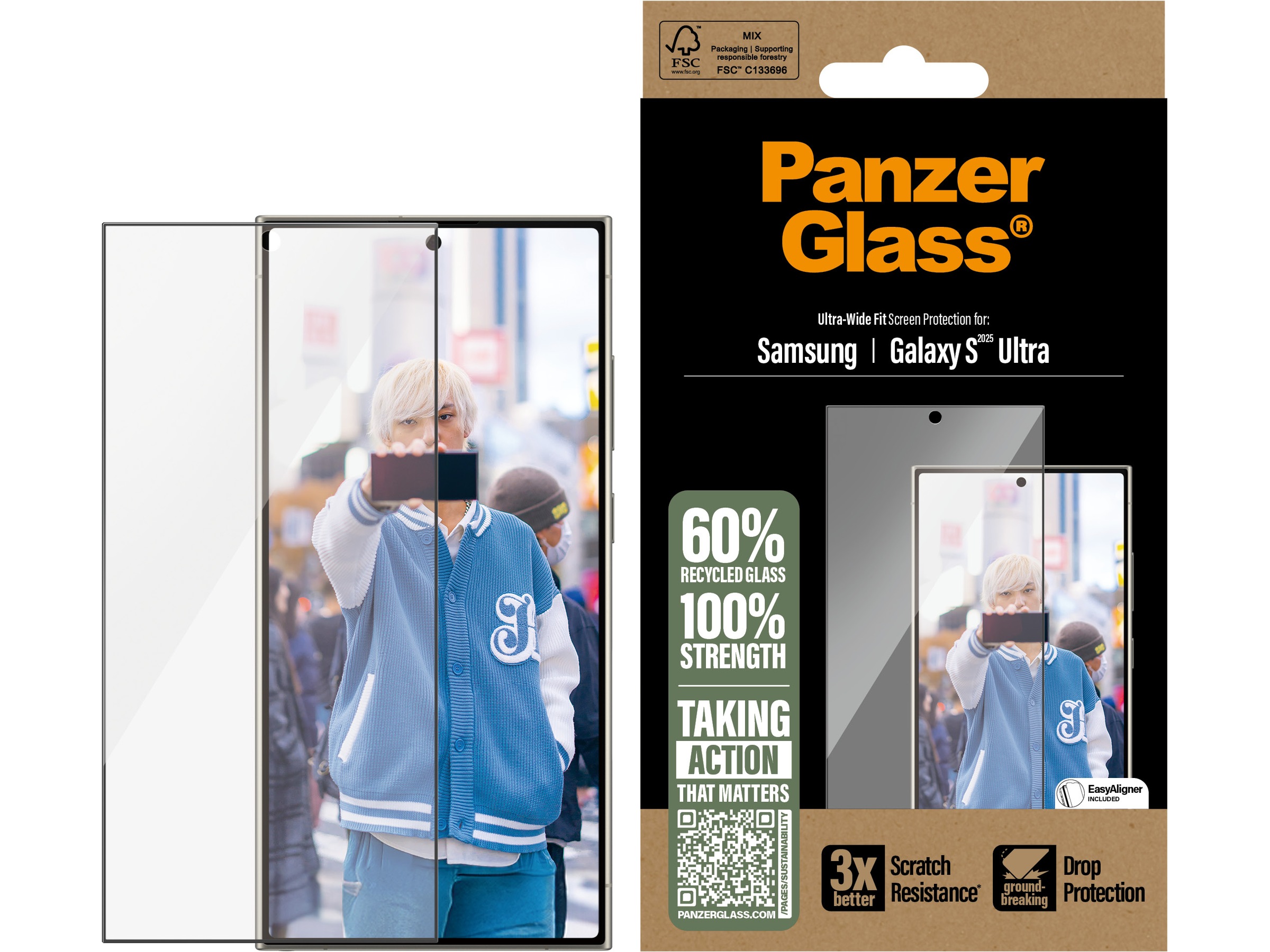 PanzerGlass Galaxy S25 Ultra Skjermbeskytter Skjermbeskyttelse