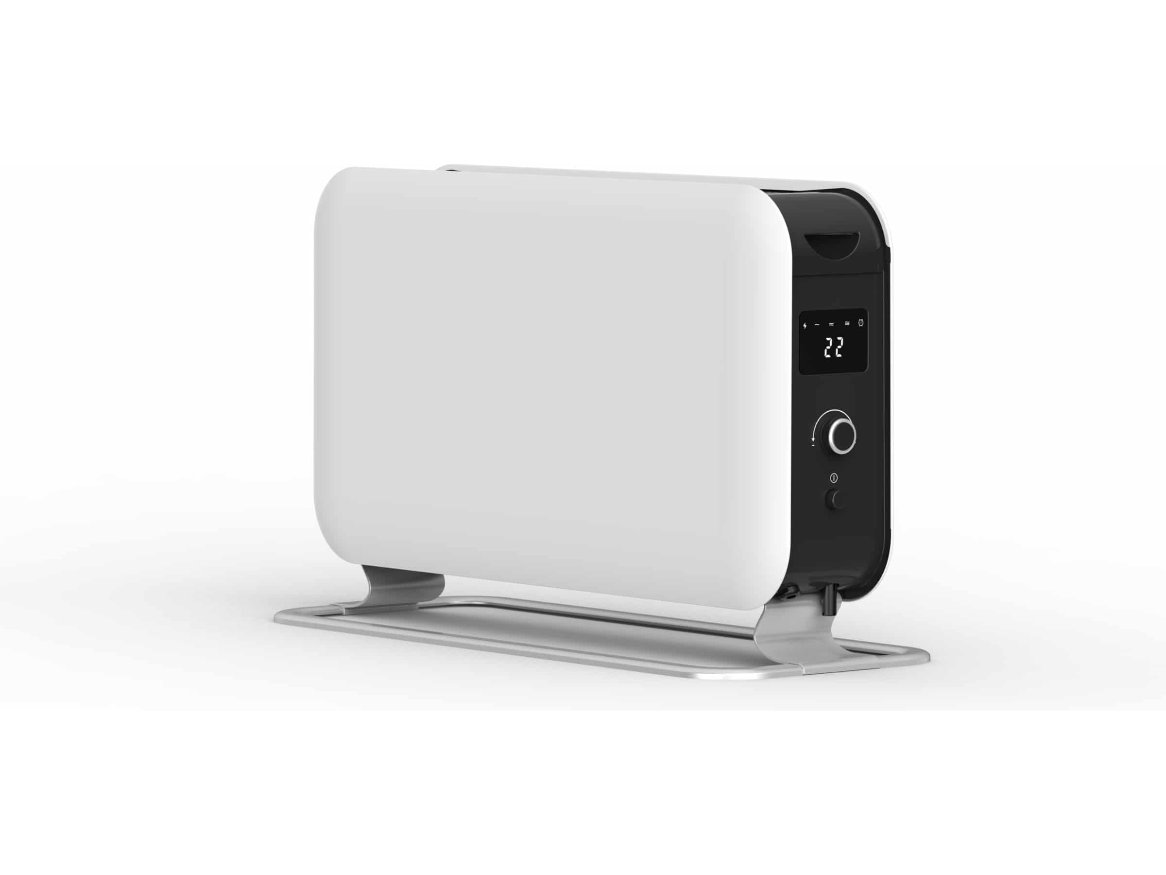 Mill Instant Max gulvovn 2200W Led (hvit) Frittstående varmeovner