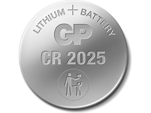 GP Lithium CR2025 batteri, 4-pk Batterier til generell bruk