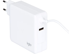 iiglo universal lader for PC, mobil og nettbrett, USB-C 90W Batteri og lader
