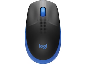 Logitech M190 Trådløs mus i full størrelse blå Mus