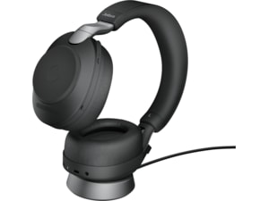 Jabra Evolve2 85, Link380a UC Stereo Stand Black Headset