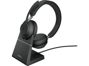 Jabra Evolve2 65, Link380a MS Stereo Stand Black Headset
