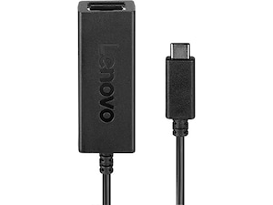 Lenovo USB-C til Ethernet Adapter 20cm (sort) USB-kabler