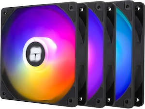 Thermalright TL-C12C-S ARGB 120mm Vifte 3-Pack (sort) Vifter