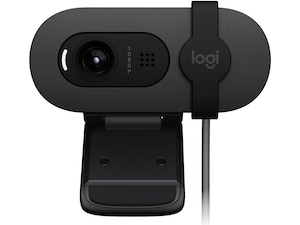 Logitech Brio 105 Full HD 1080p Webcam (graphite) Videokonferanse