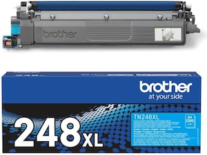Brother toner TN248XLC Cyan Lasertoner
