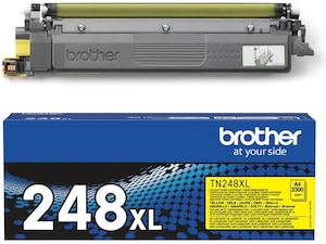 Brother toner TN248XLY Gul Lasertoner