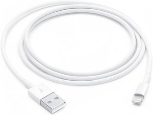 Apple USB-A til lightning kabel 1m (hvit) USB-kabler