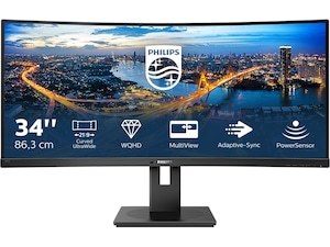 Philips 34" Curved skjerm 345B1C/00