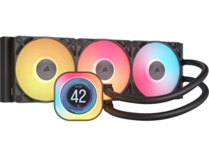 Corsair iCUE LINK TITAN 360 RX LCD AIO Kjøler (sort) CPU - Vannkjøling