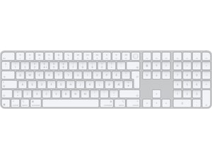 Apple Magic Keyboard Touch ID og talltastatur (hvit) Tastatur