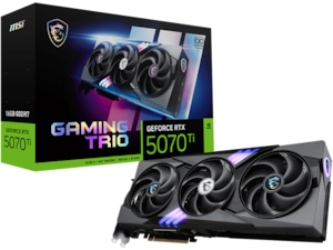 MSI GeForce RTX 5070 Ti GAMING TRIO OC Skjermkort