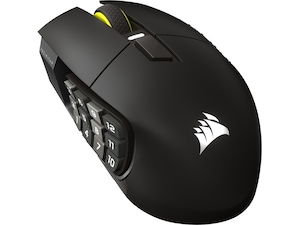 Corsair Scimitar Elite trådløs gamingmus (gun metal) Gamingmus