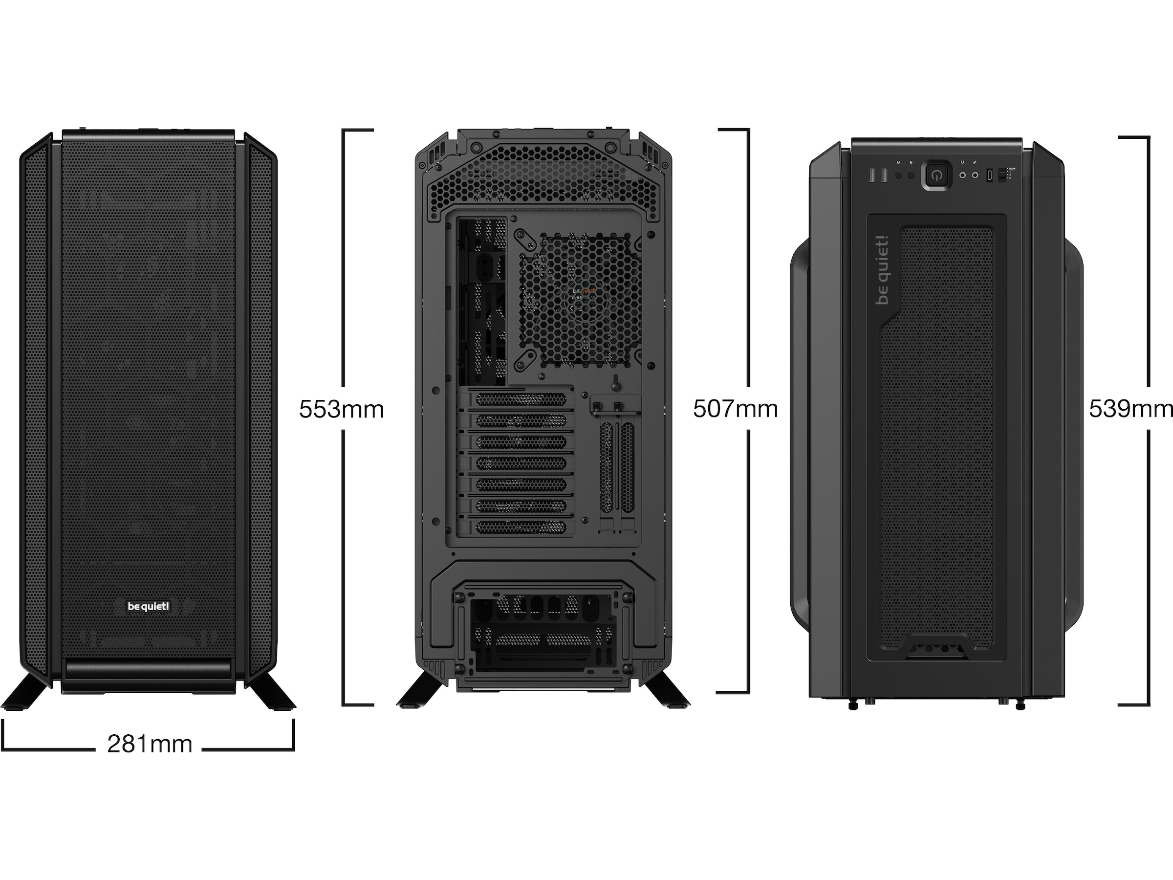 Be Quiet! Silent Base 802 Window Sort Midi tower