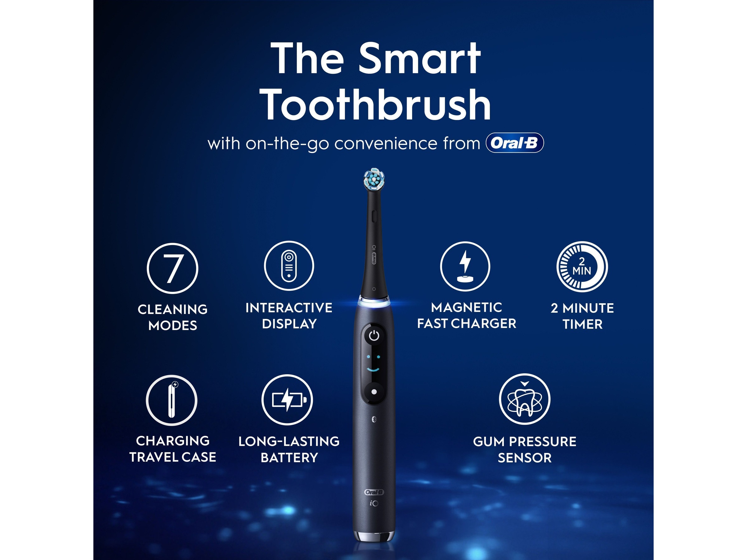 Oral-B iO 9 Eltandborste Holiday Giftset Elektriske tannbørster