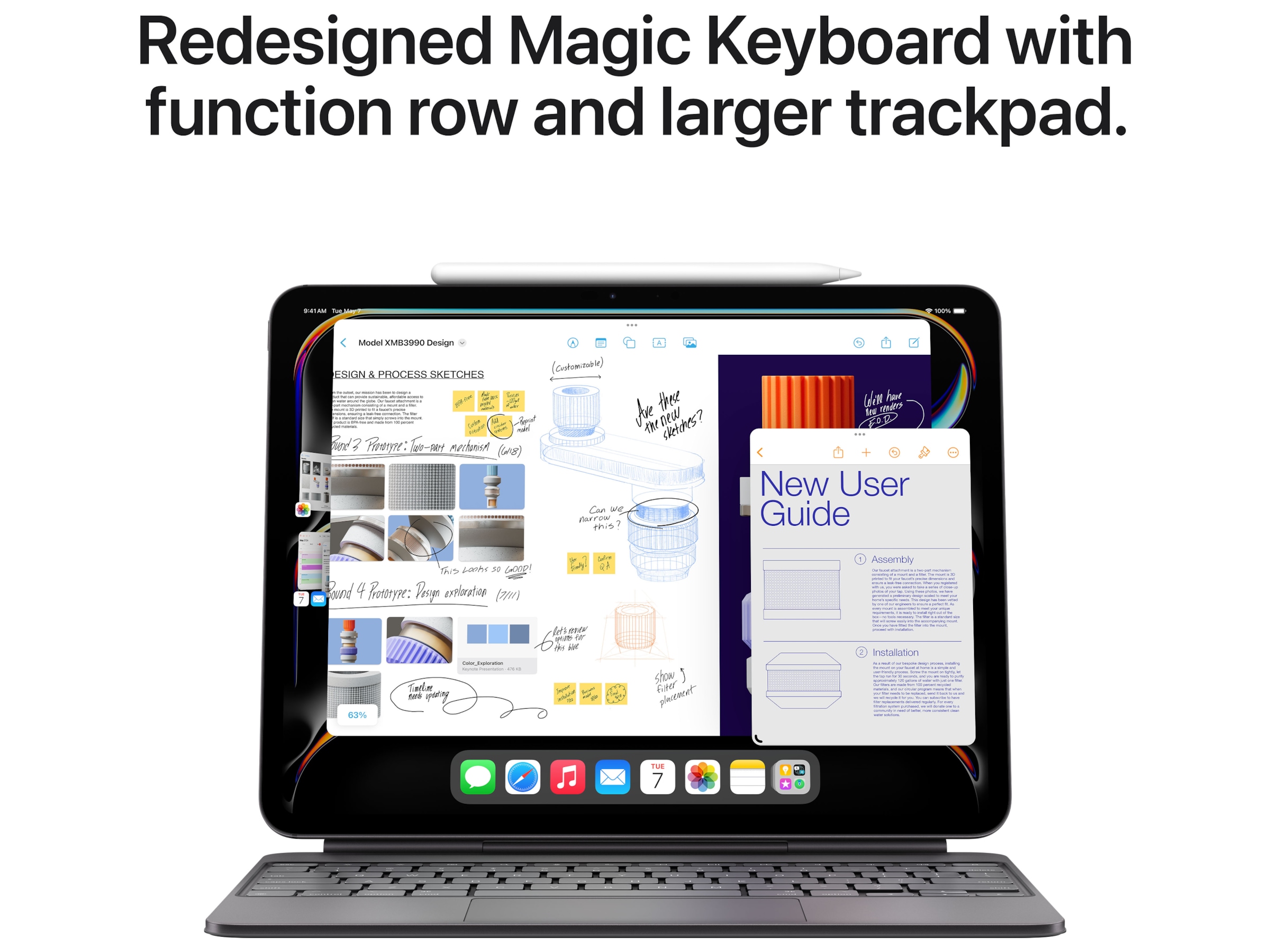 iPad Pro 11" (2024) 256GB WiFi (stellarsvart) Nettbrett / iPad