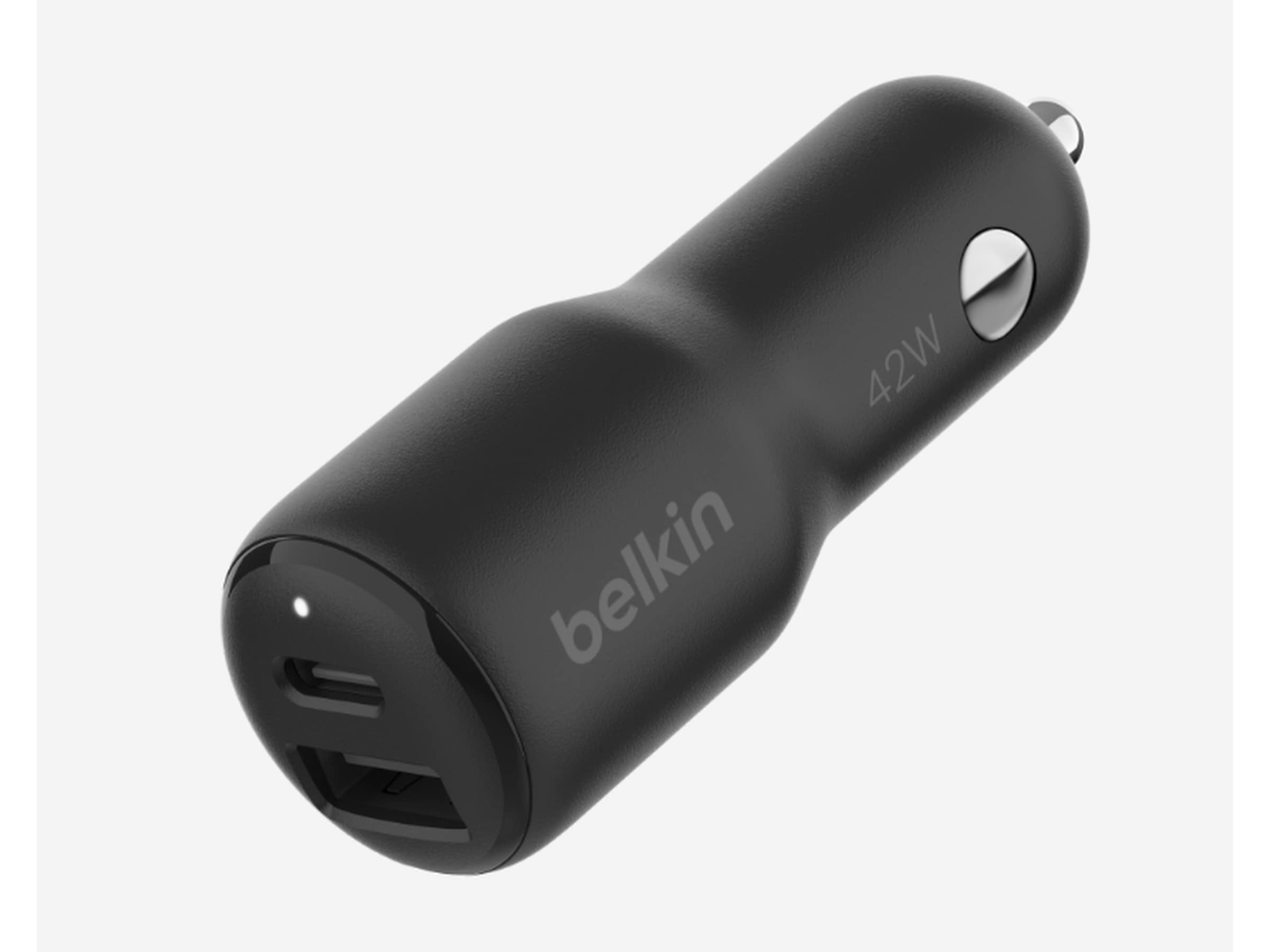 Belkin BoostCharge Dobbel USB-billader 42W Mobilladere