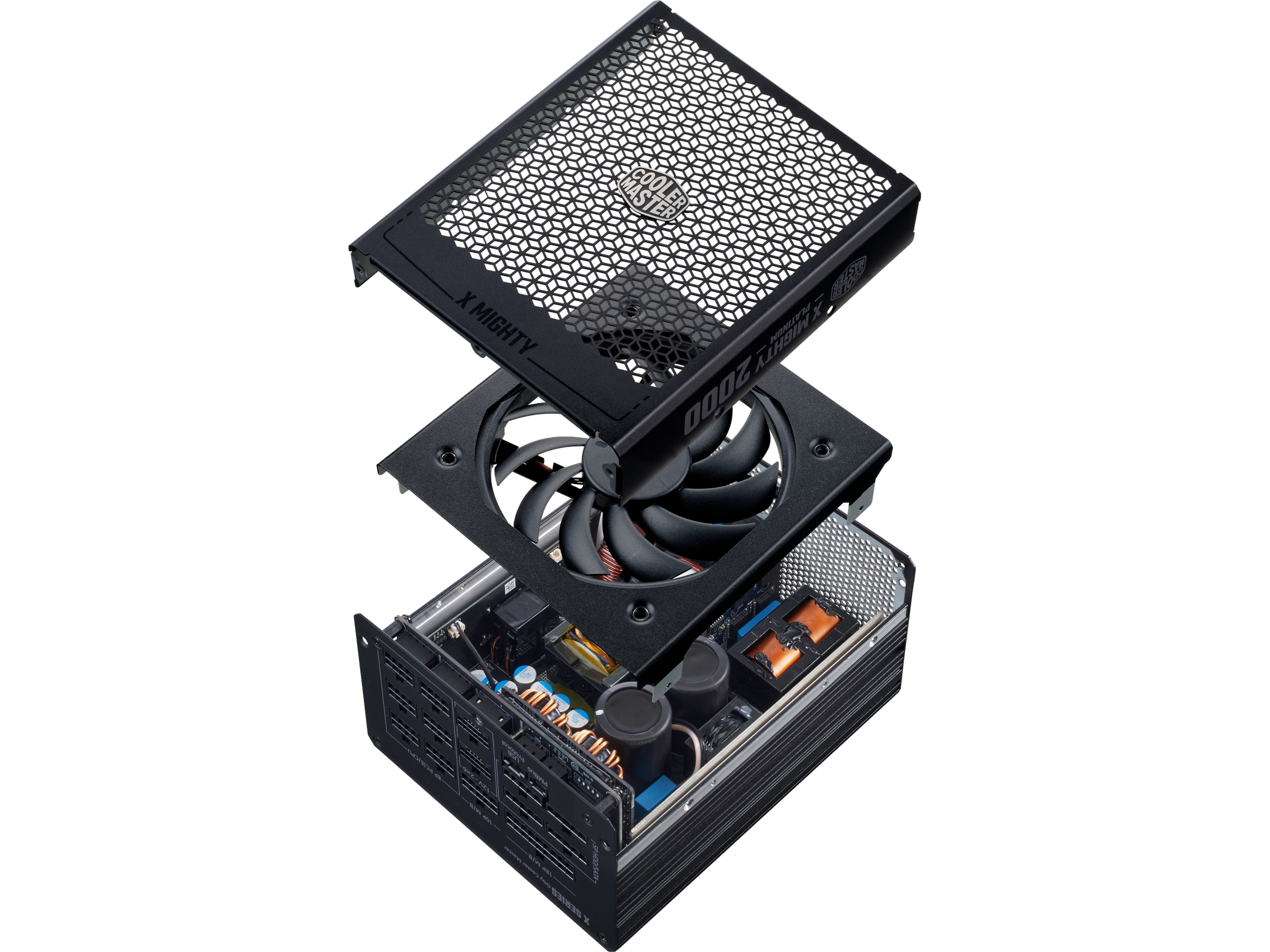 Cooler Master X Mighty Platinum 2000 PSU Enheter