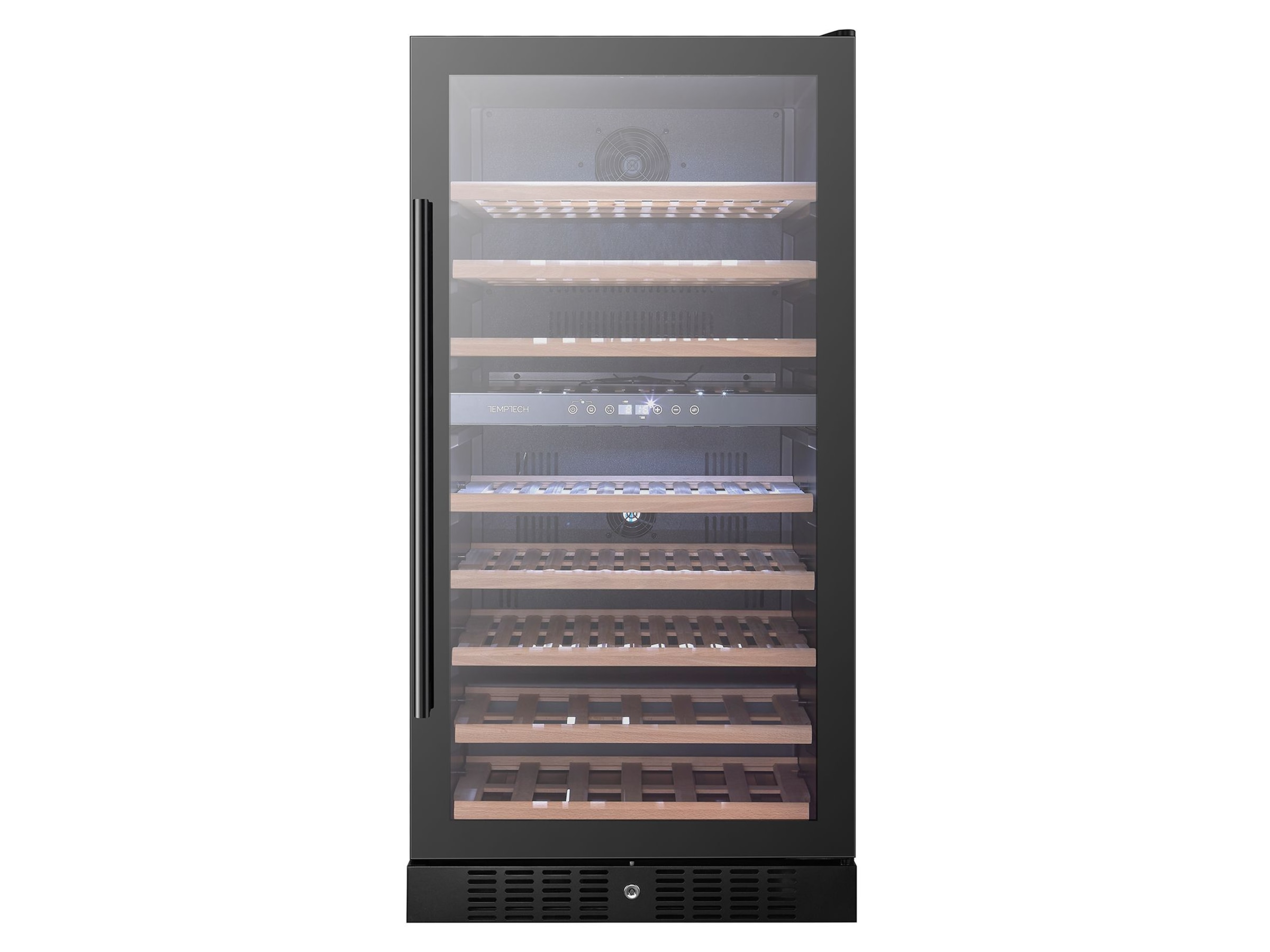 Temptech Classique CL120DB vinskap (94 flasker) Frittstående vinskap