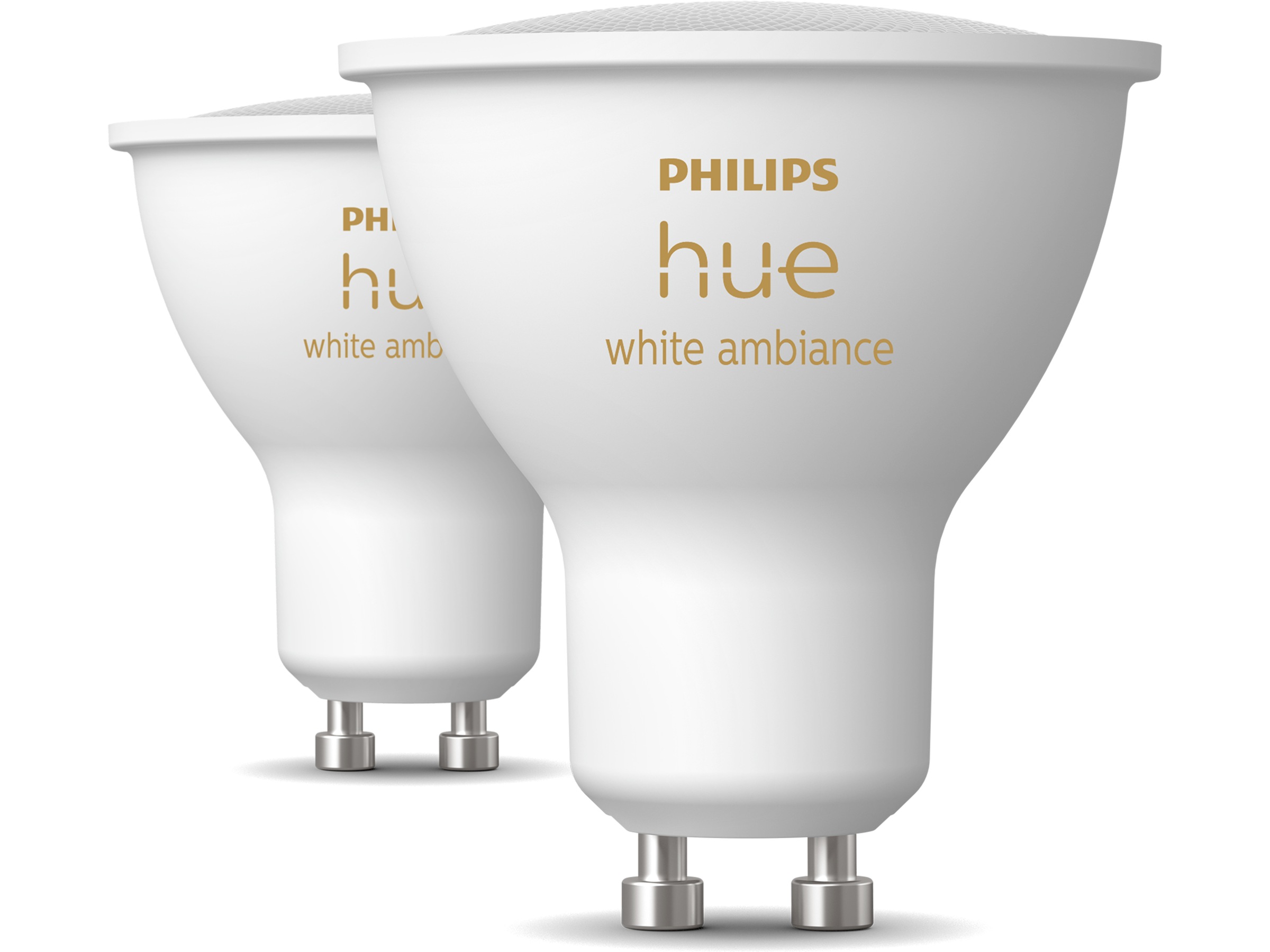 Philips Hue White Ambiance 4.2W GU10 2PK Lyspærer & LED-pærer