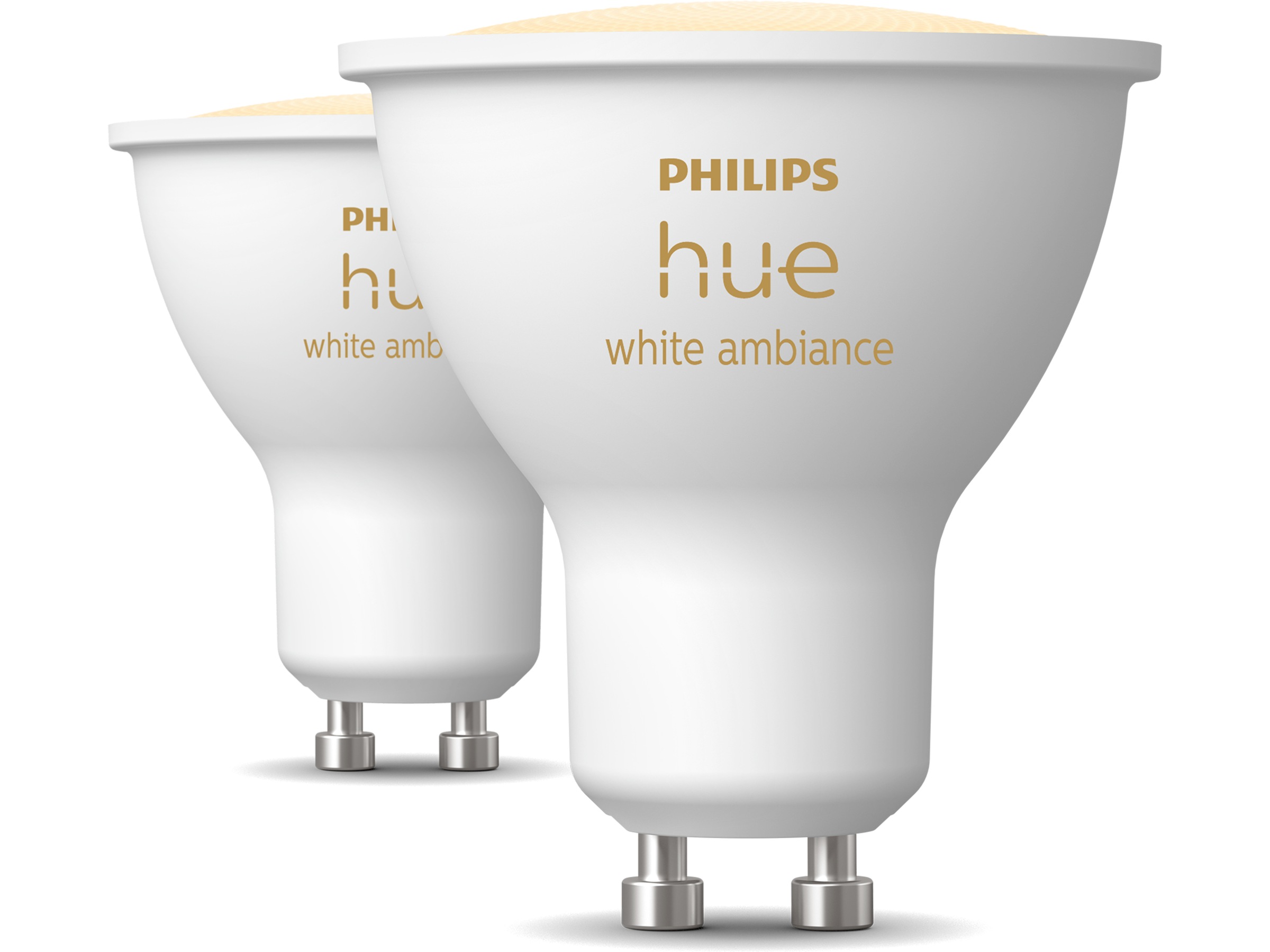 Philips Hue White Ambiance 4.2W GU10 2PK Lyspærer & LED-pærer