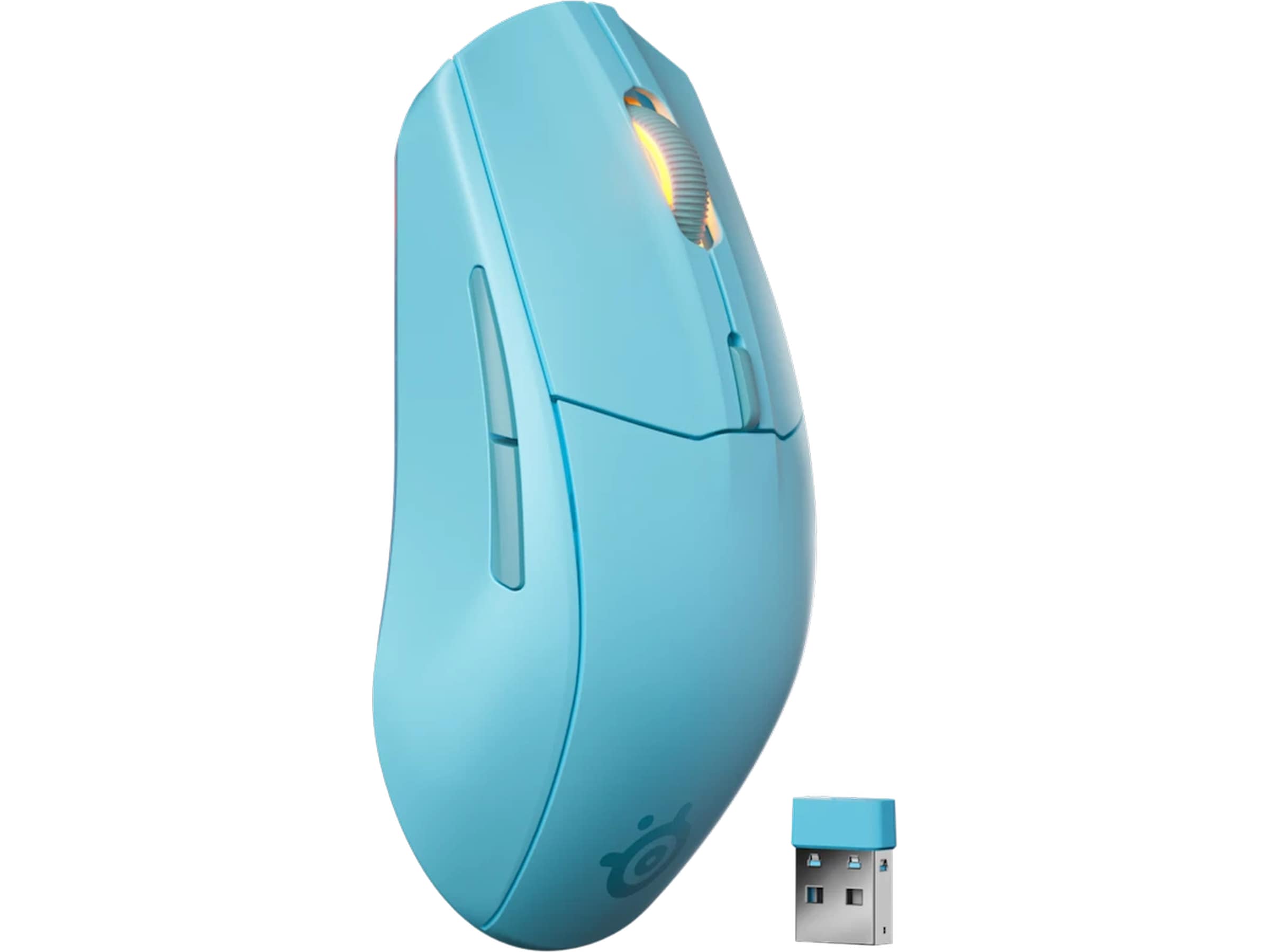 SteelSeries Rival 3 Gen 2 trådløs gamingmus (aqua) Gaming Mus