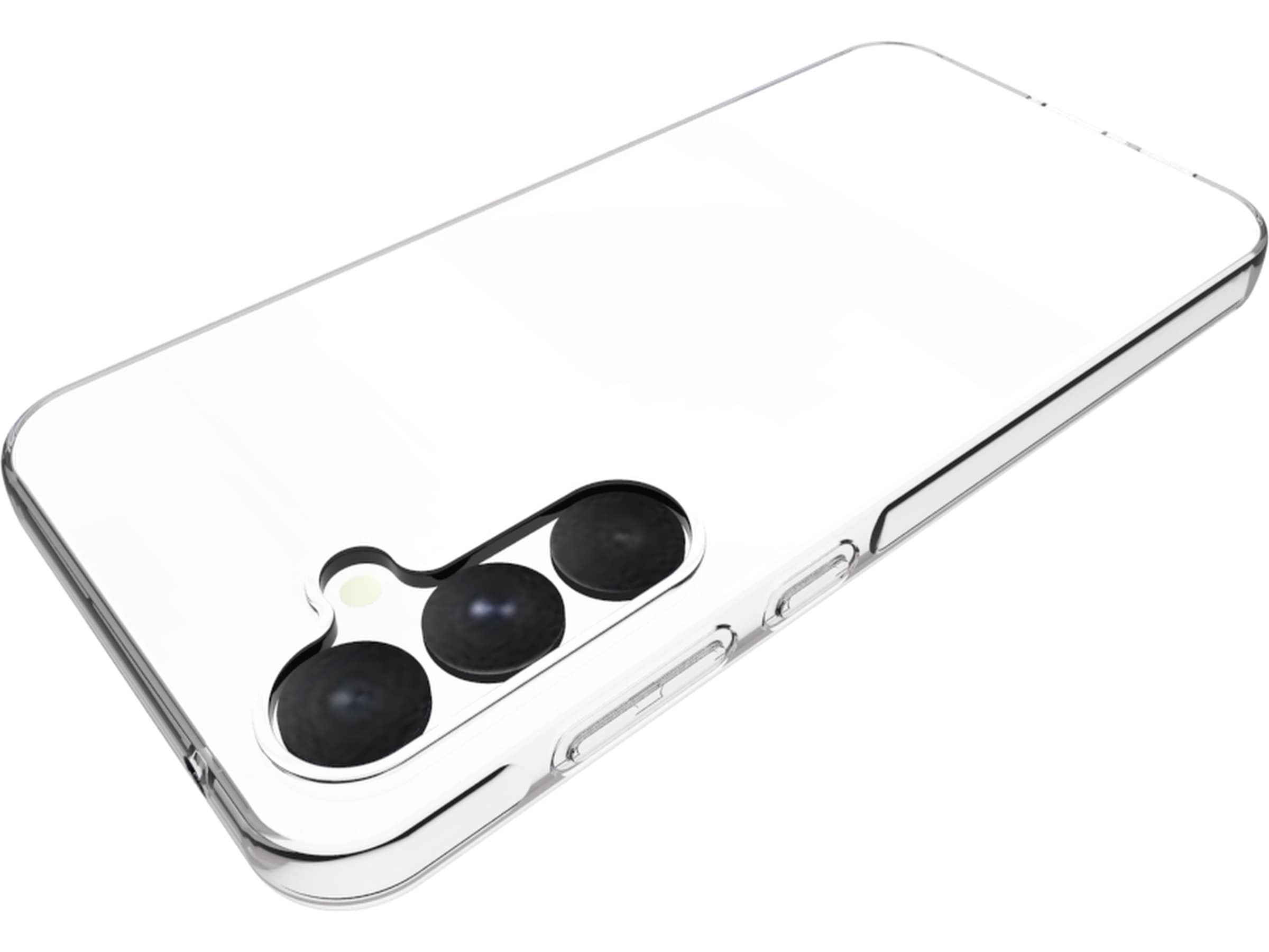 iiglo Samsung Galaxy A55 Silikondeksel (gjennomsiktig) Deksel til mobiltelefon