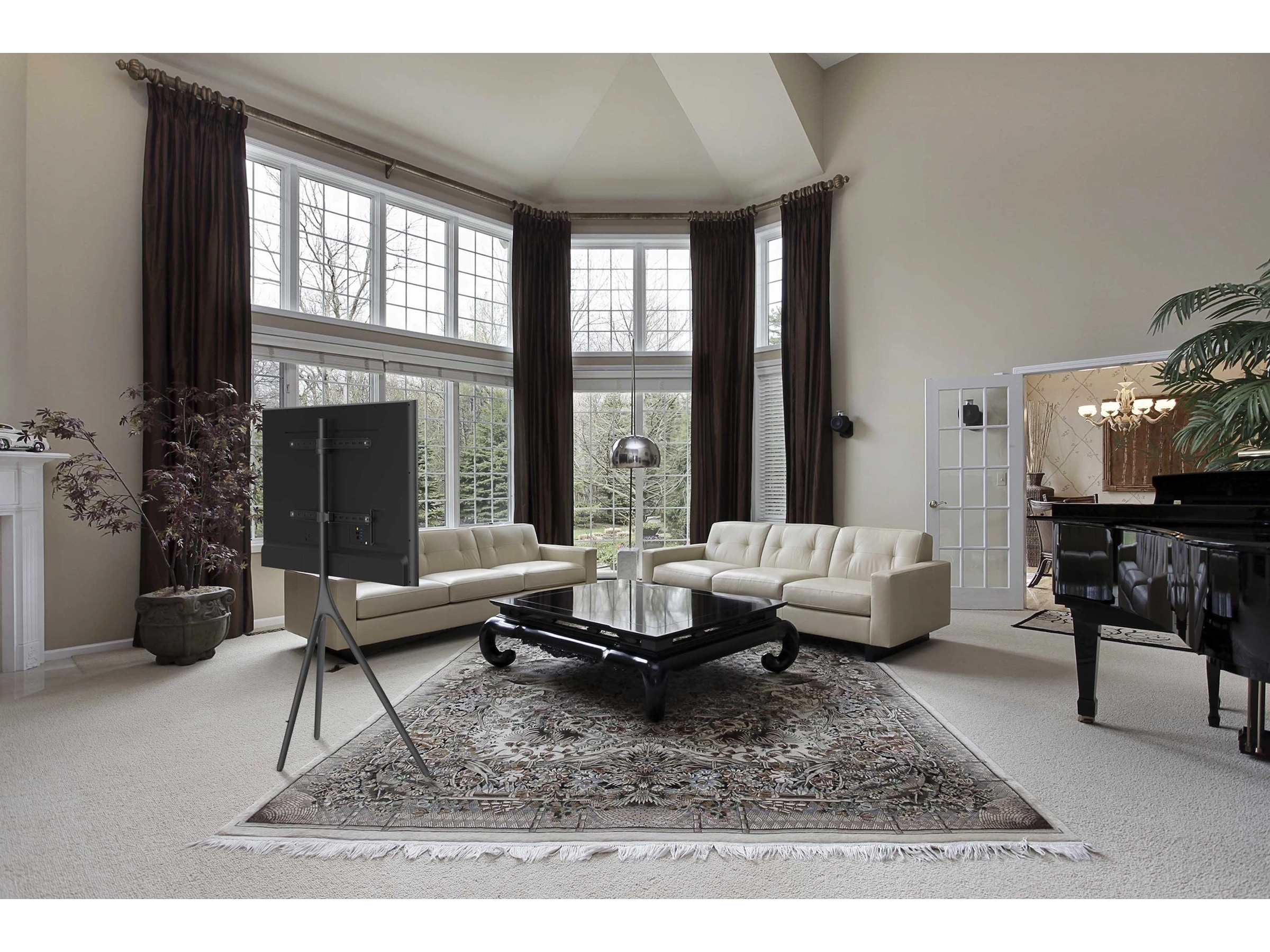 Andersson ATS gulvstativ TV 32-65" (sort) Veggfeste & TV-stativ