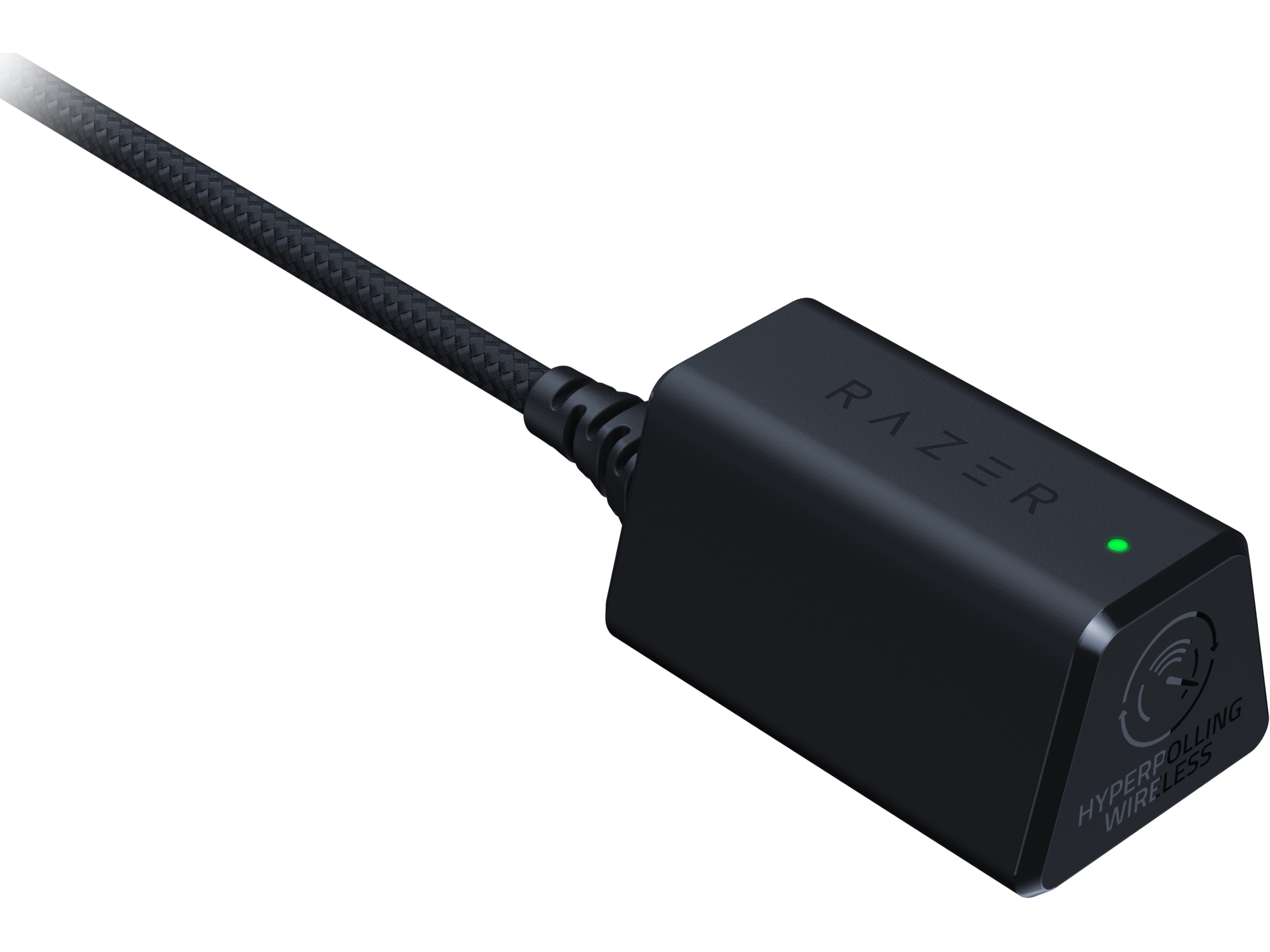 Razer DeathAdder V3 Pro + HyperPolling Wireless Dongle (sort) Gamingmus