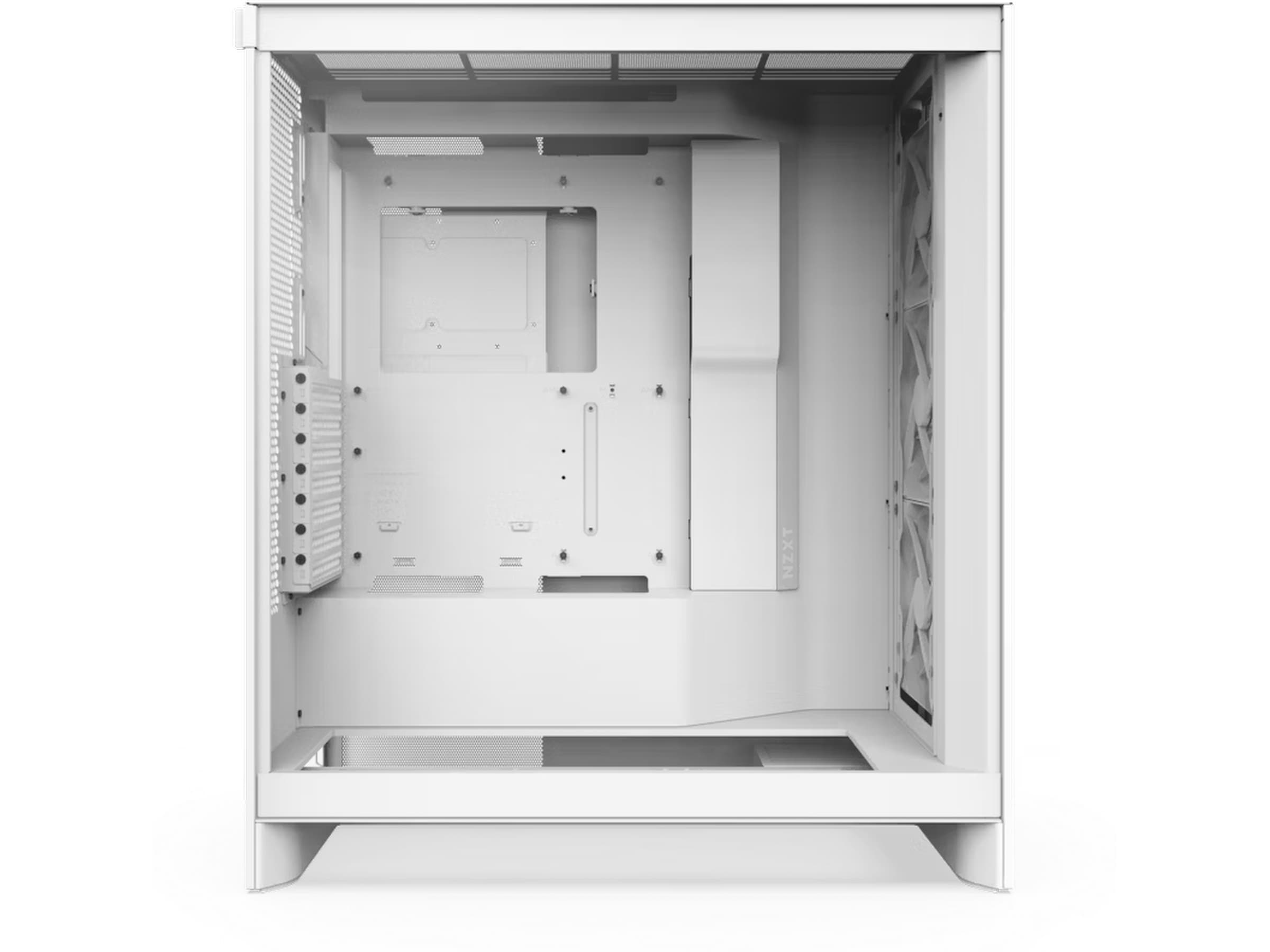 NZXT H7 Flow 2024 Mid Tower (hvit) Midi tower