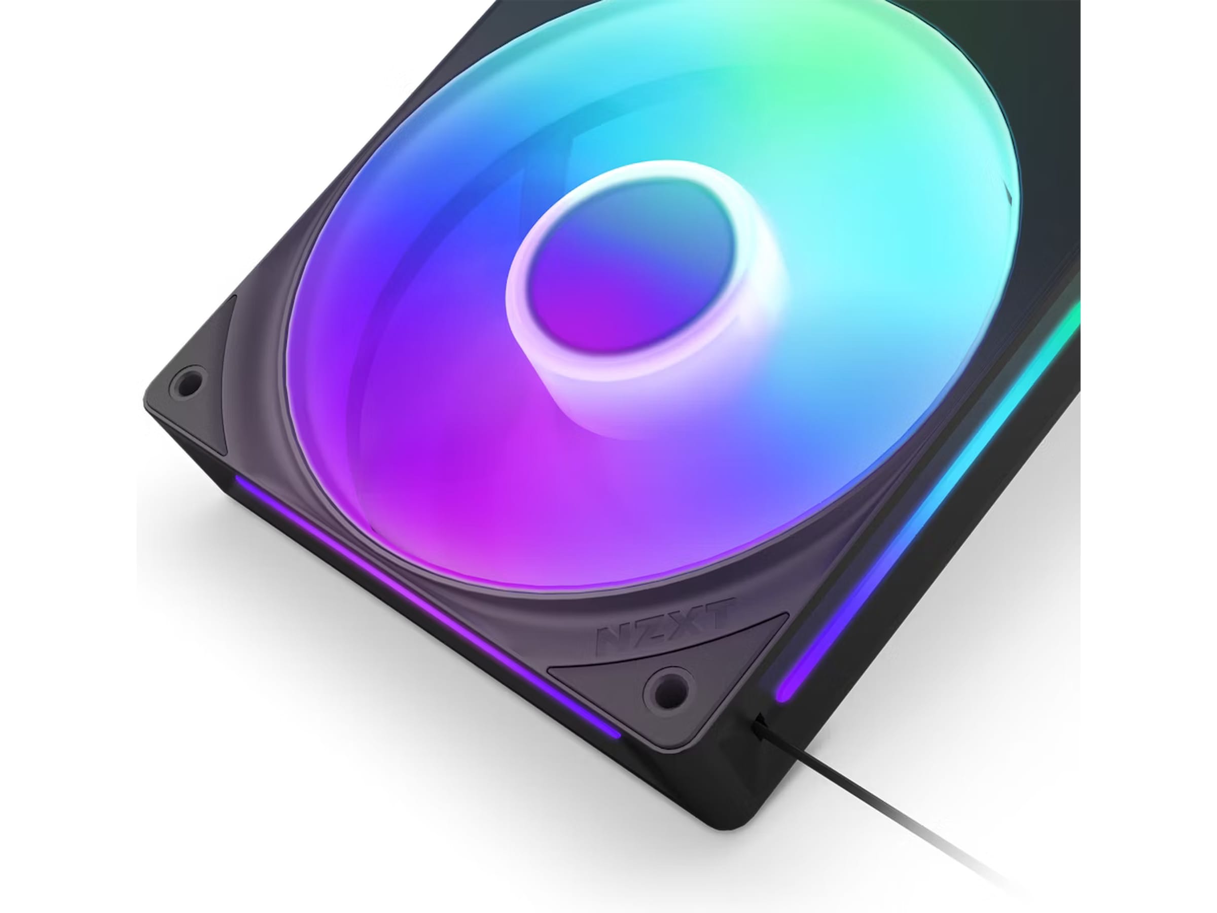 NZXT F360 RGB Core Kjøler (sort) Vifter