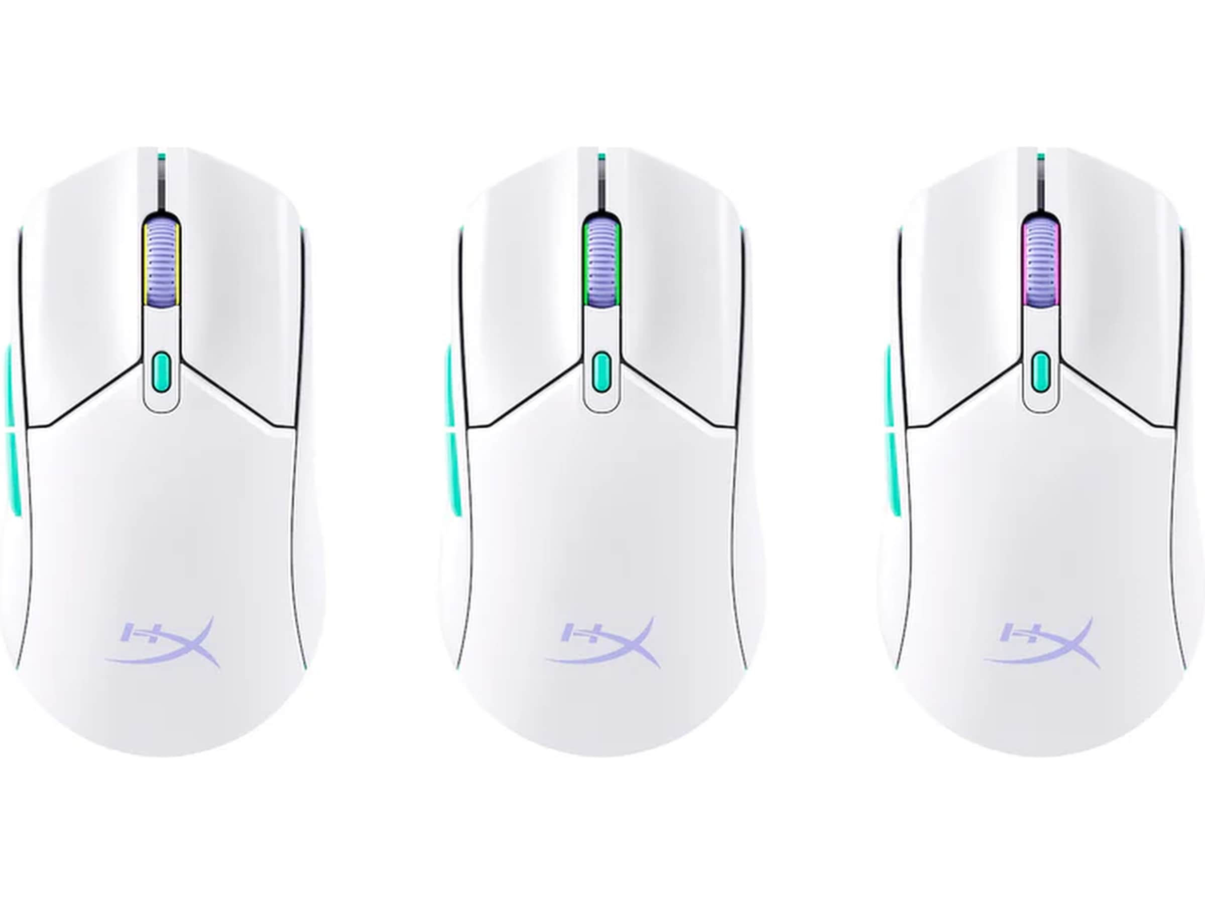 HyperX Pulsefire Haste 2 Core Trådløs Gamingmus (hvit) Gamingmus