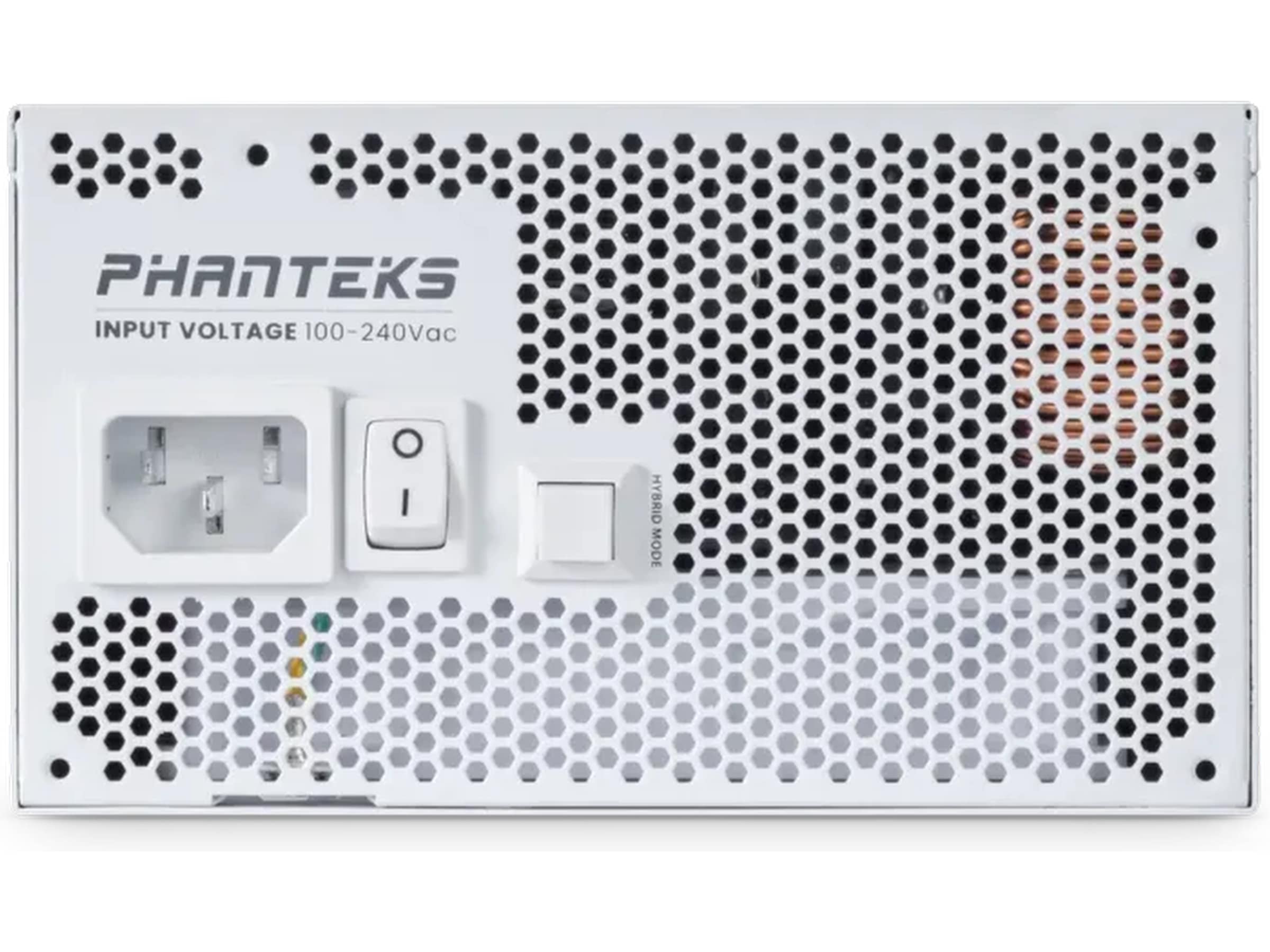 Phanteks AMP GH 850W Gold PSU (hvit) Enheter