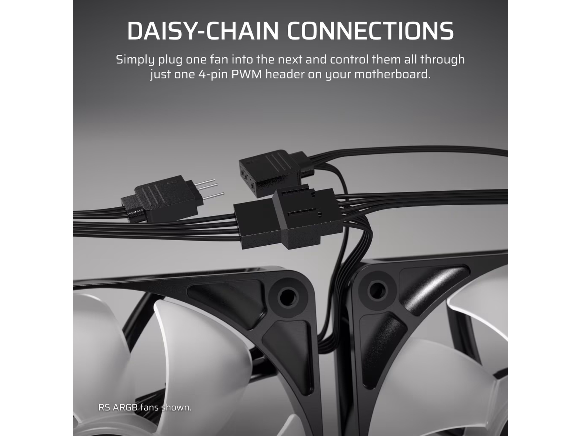 Corsair RS120 Vifte (hvit) Vifter